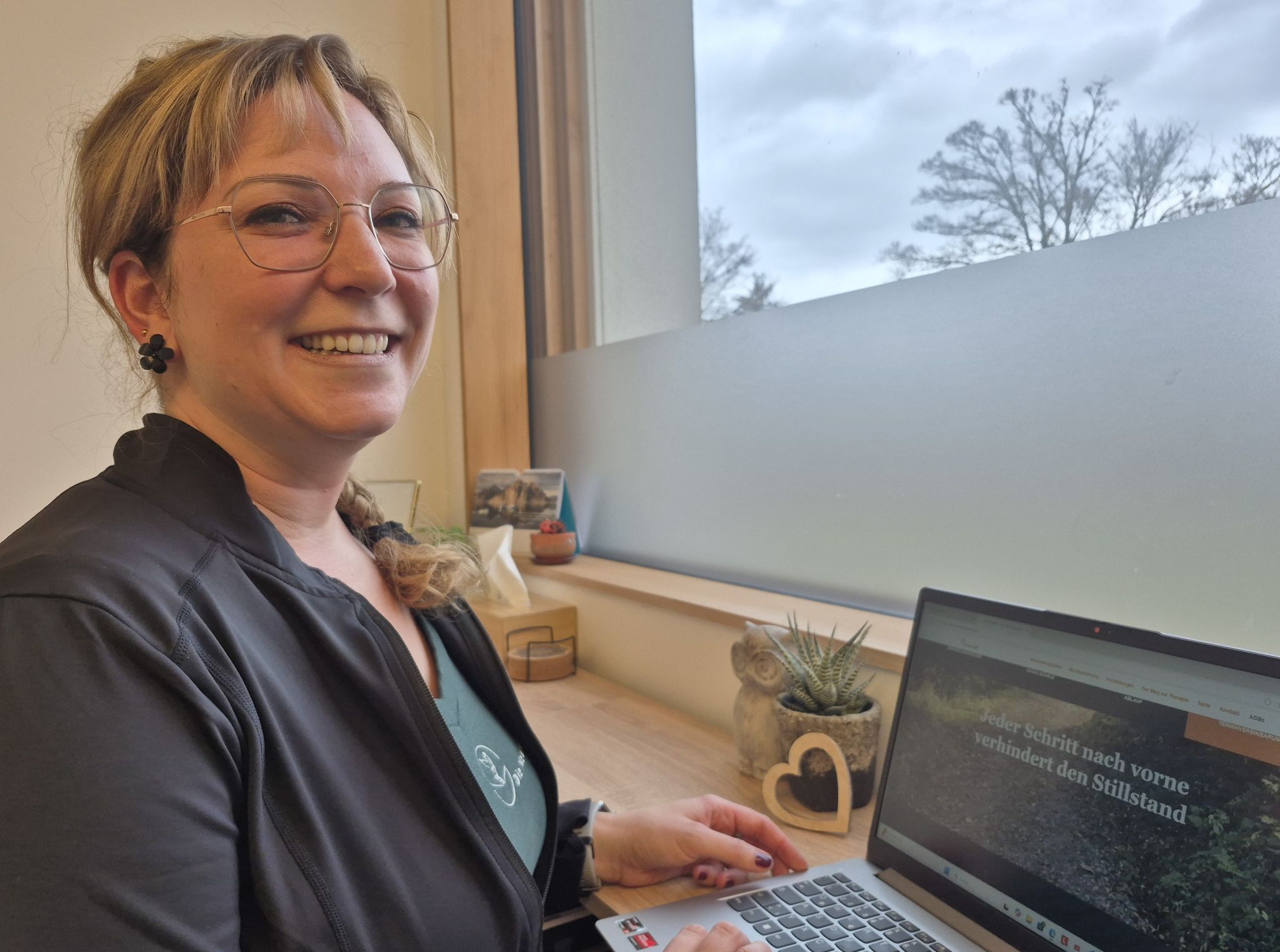 Sarah hat nach der Fachschulzeit viele Fortbildungen absolviert. JH