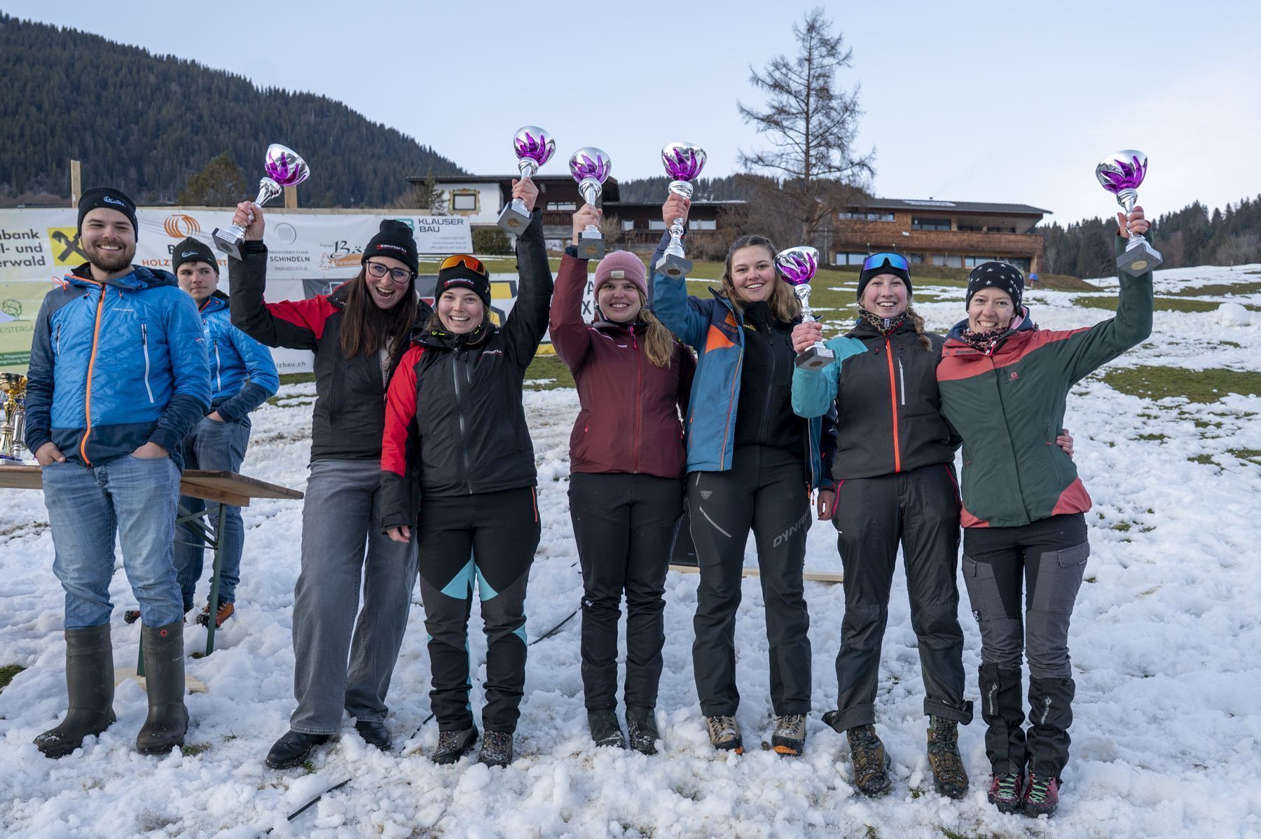 Die Damenklasse zeigte sich erfolgreich und siegesscher