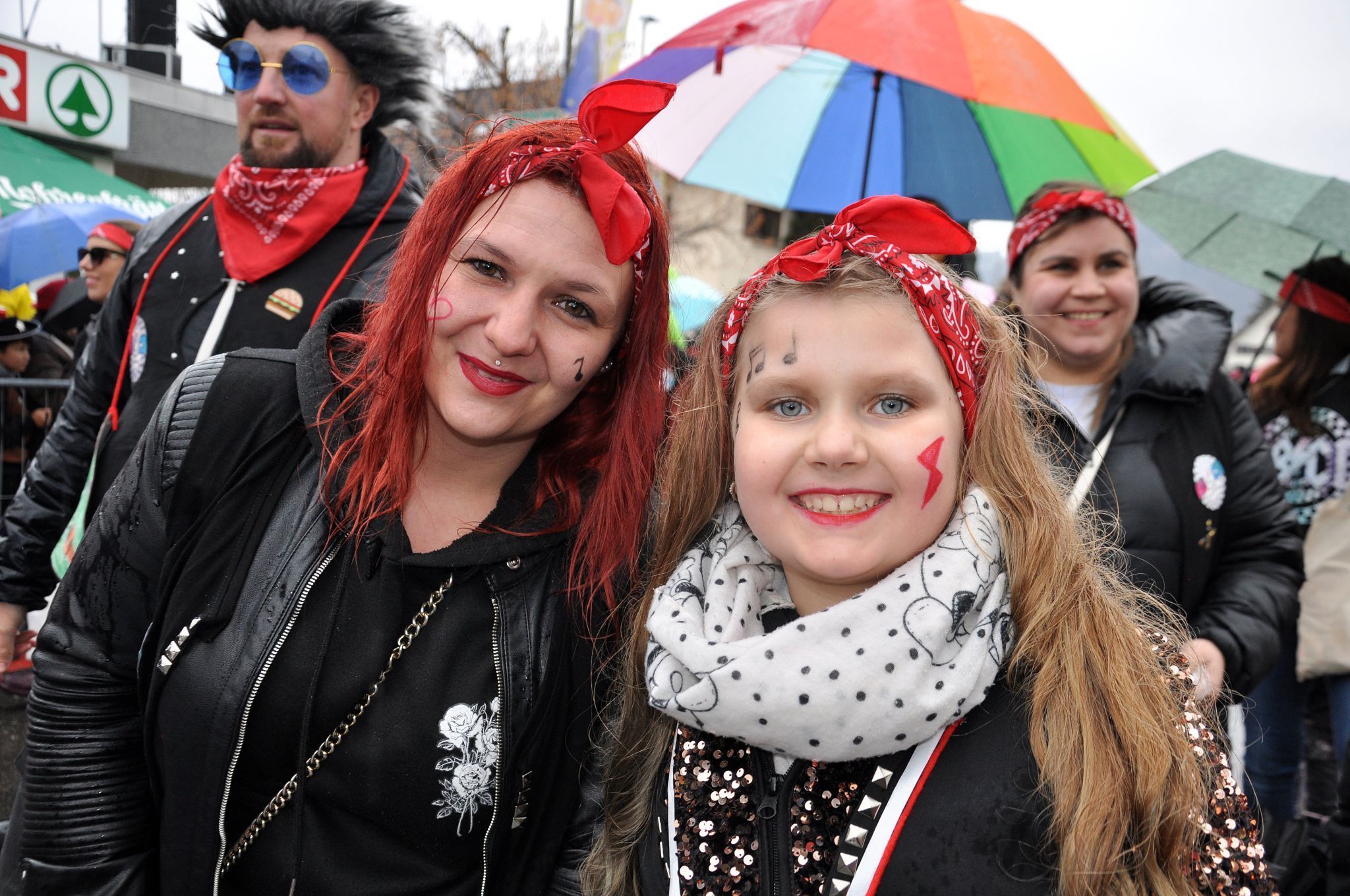 Die größte Gruppe stellen die Volksschüler unter dem Motto „ABCD rockt die Schule“.