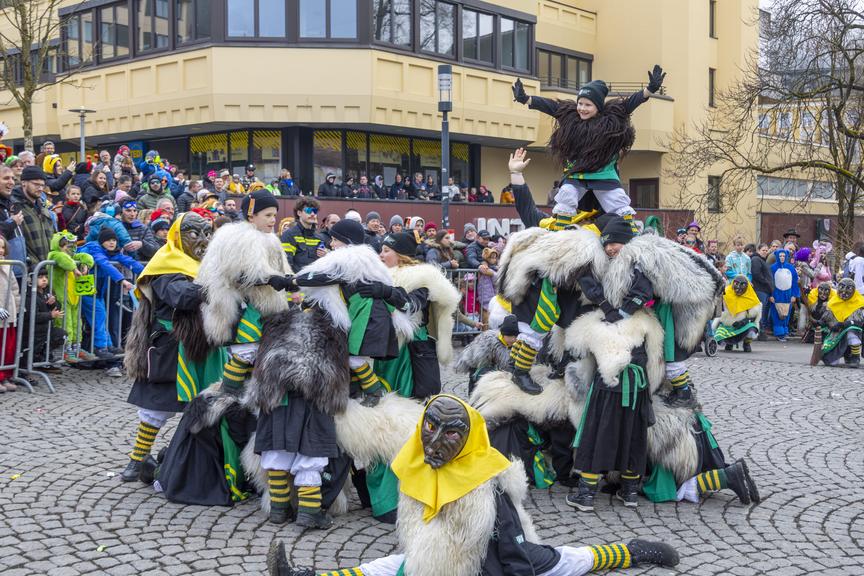 Die schönsten Bilder: So verwandelten 3000 Mäschgerle Feldkirch in eine Faschingshochburg