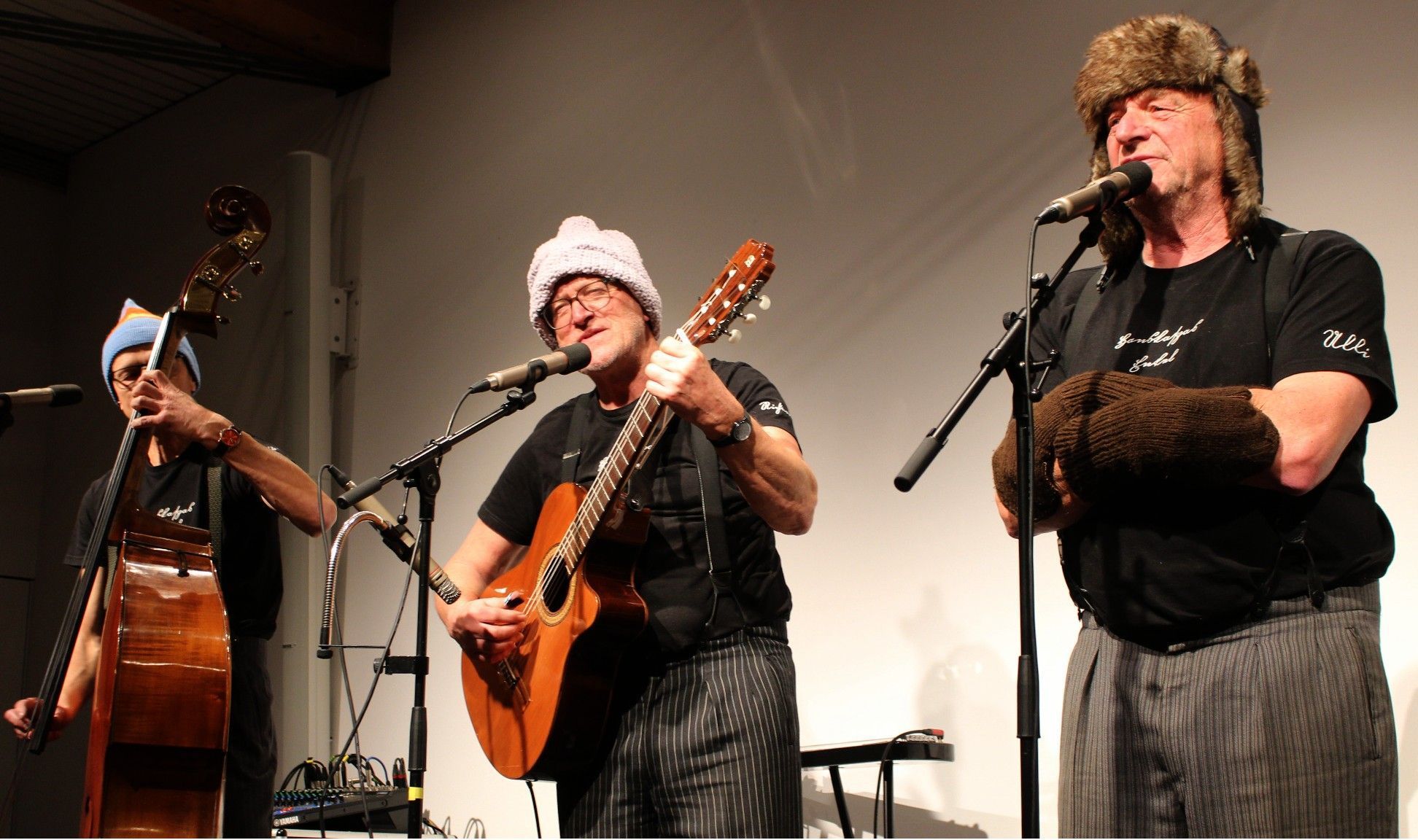 Ein „internationales Projekt“: die drei Wälder interpretieren Hape Kerkelings frostiges Wienerlied „Winterzeit in Wien“