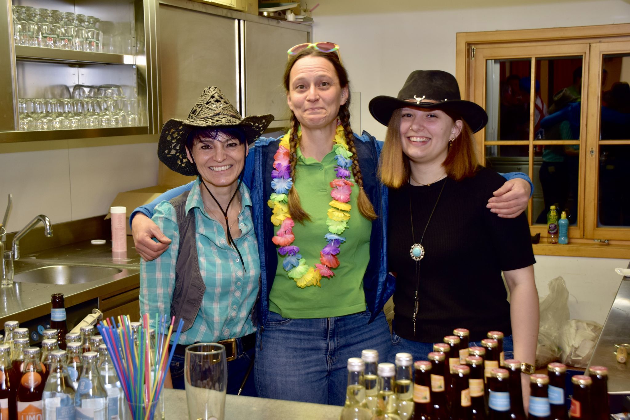 Die Bürgermusik Silbertal sorgte für das leibliche Wohl der Besucher des 