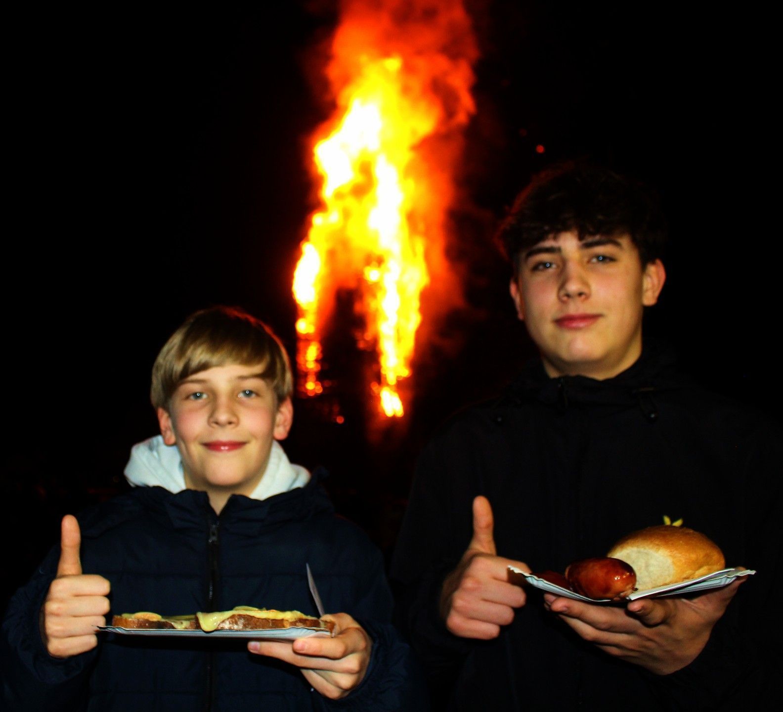 David und Christian: „Daumen hoch und Mahlzeit!“