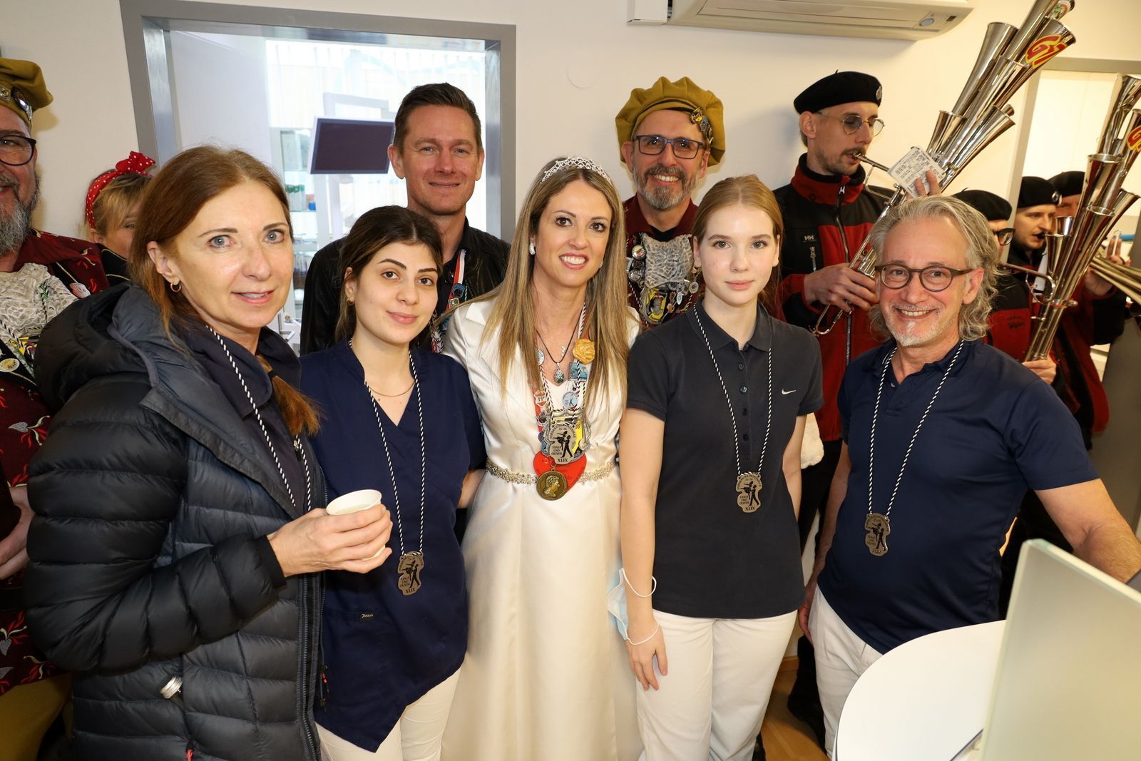 Prinzessin Tanja an ihrem „normalen“ Arbeitsplatz