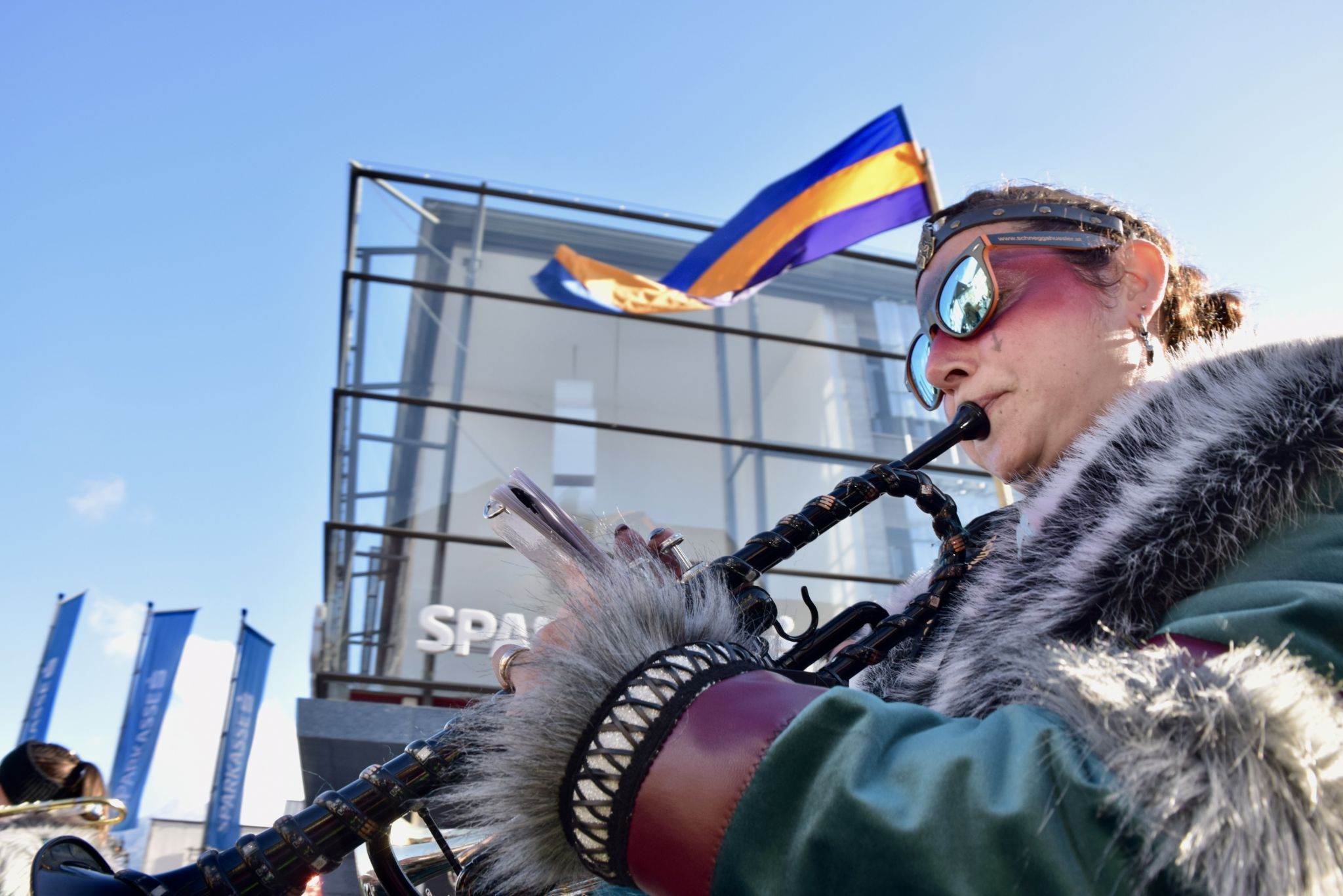 Die Guggamusik ist unverzichtbar im Fasching und in der Fasnat.