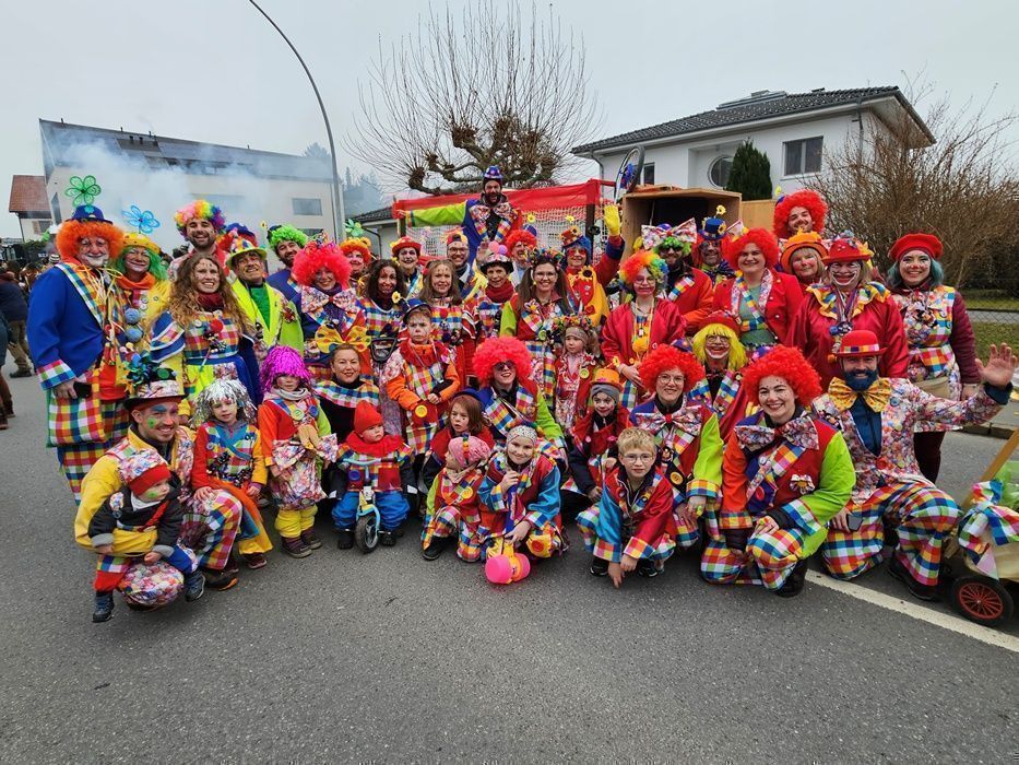 Impressionen vom Kinderfaschingsumzug in Lochau (Bildergalerie)