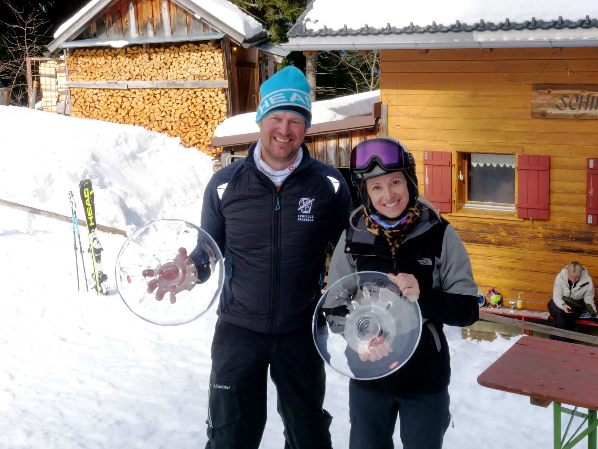 Als Klubmeister konnten Pierre und Corinne Egger ihre Titel verteidigen.