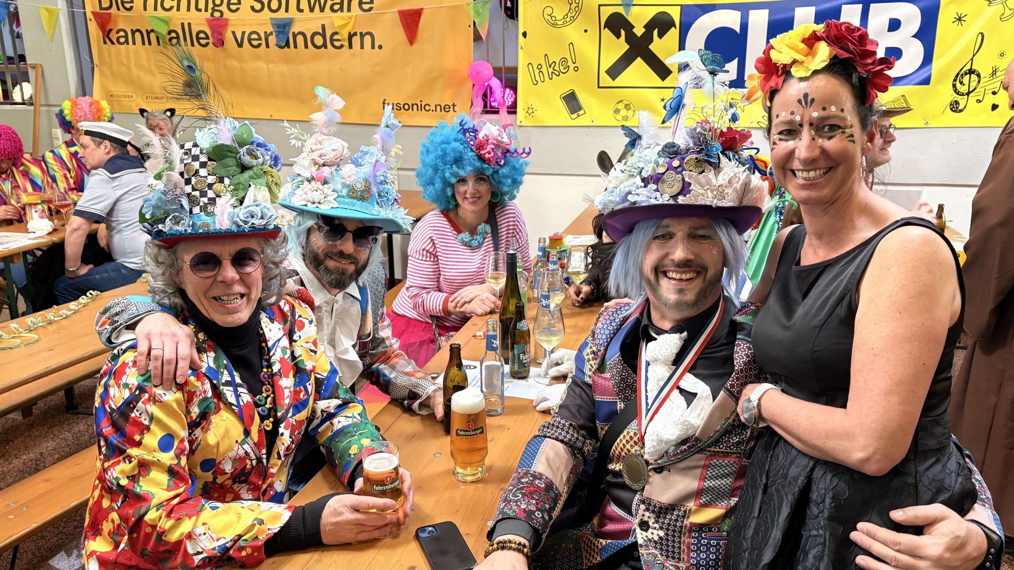 Mitglieder des Sportclub Lorüns