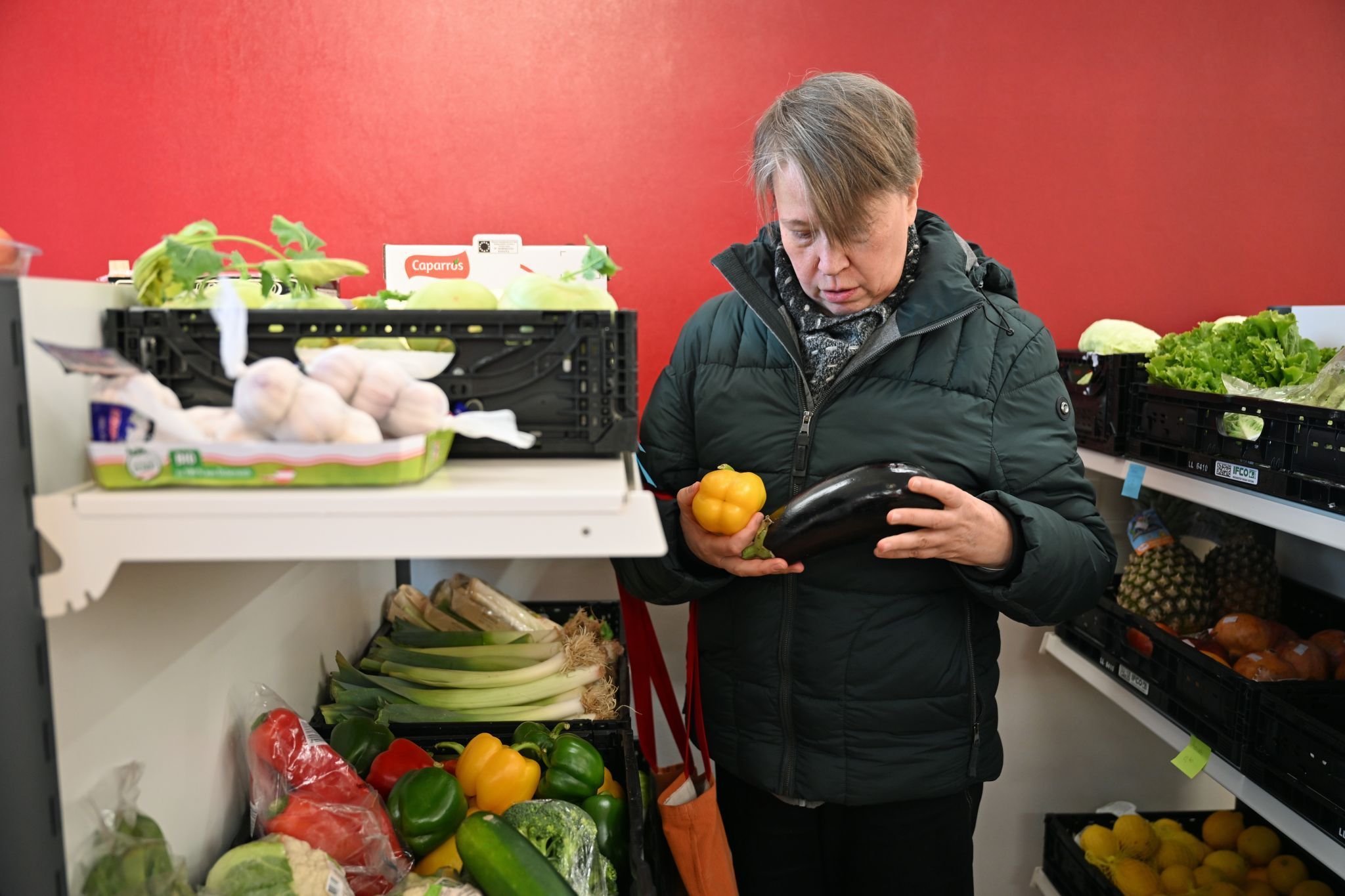 Wer wenig Geld zur Verfügung hat, soll hier würdevoll einkaufen können.