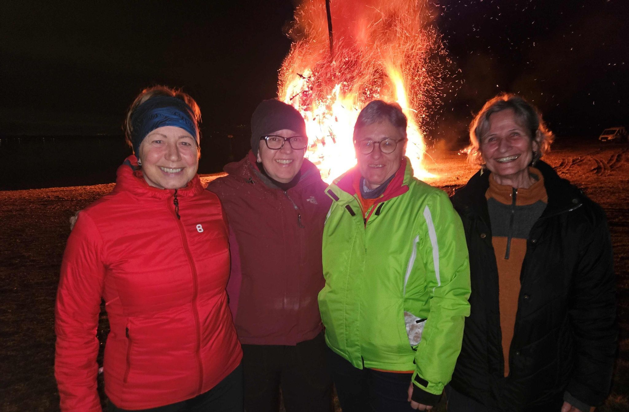 Impressionen vom Funkenabbrennen in Lochau am See und am Berg (Bildergalerie)