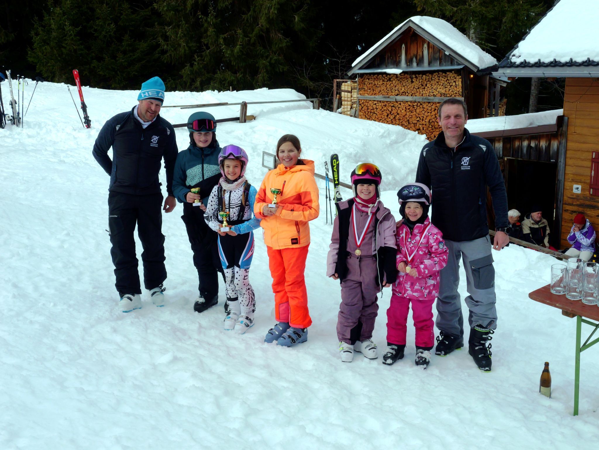 Auch die jüngsten Teilnehmerinnen fuhren im Rennen Spitzenzeiten heraus.