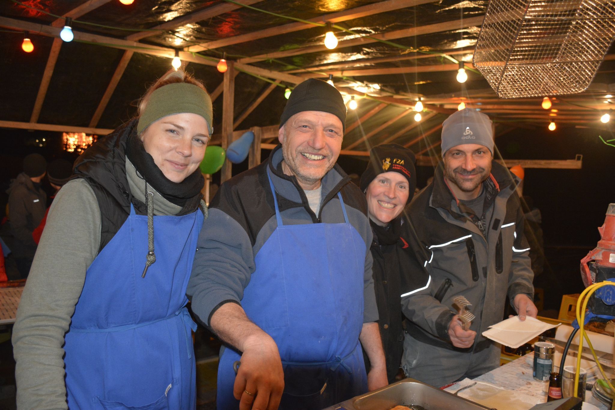 Sandra, Thomas, Manuela und Martin hatten viel Spaß