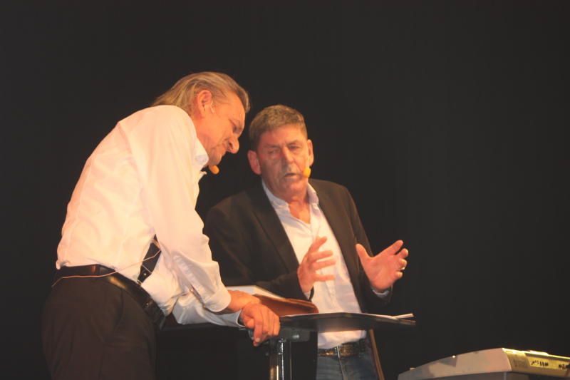 Bärenstark: Markus Linder und Jörg Adlassnigg. 