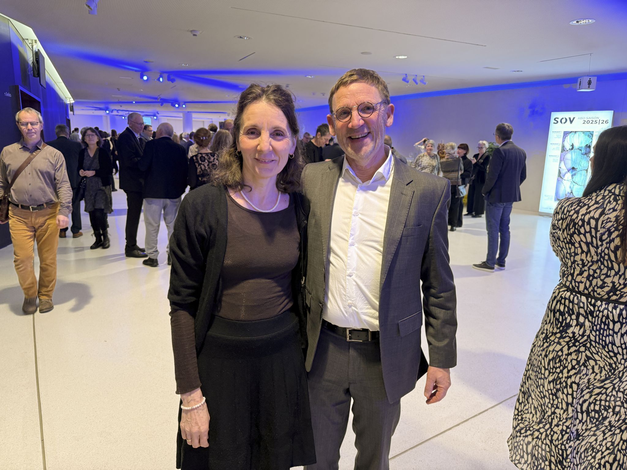 Maria Anna und Jörg Maria Ortwein zeigten sich begeistert