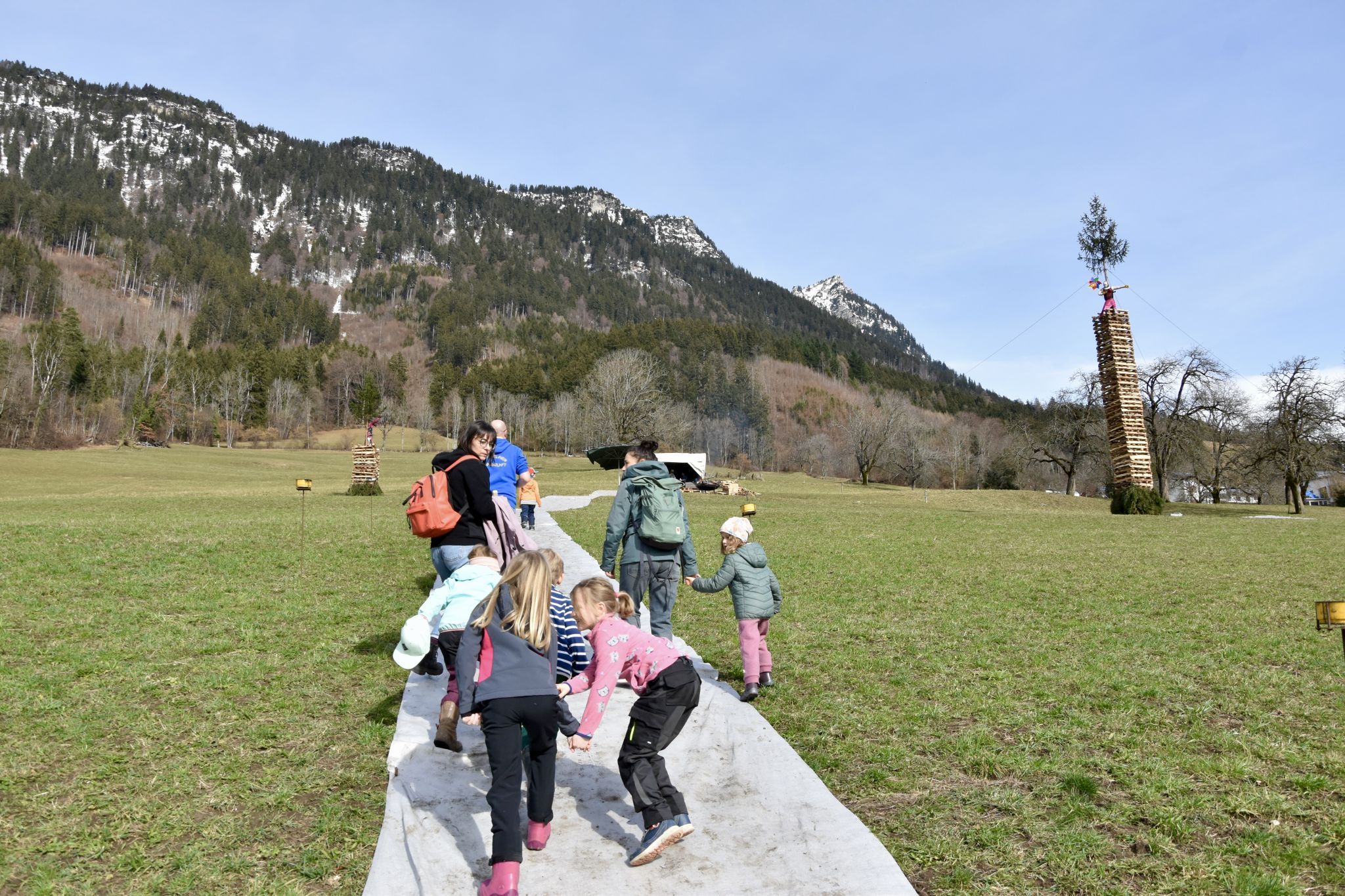 Publikumsmagnet Rungeliner Funken der Rungeliner Funkenzunft