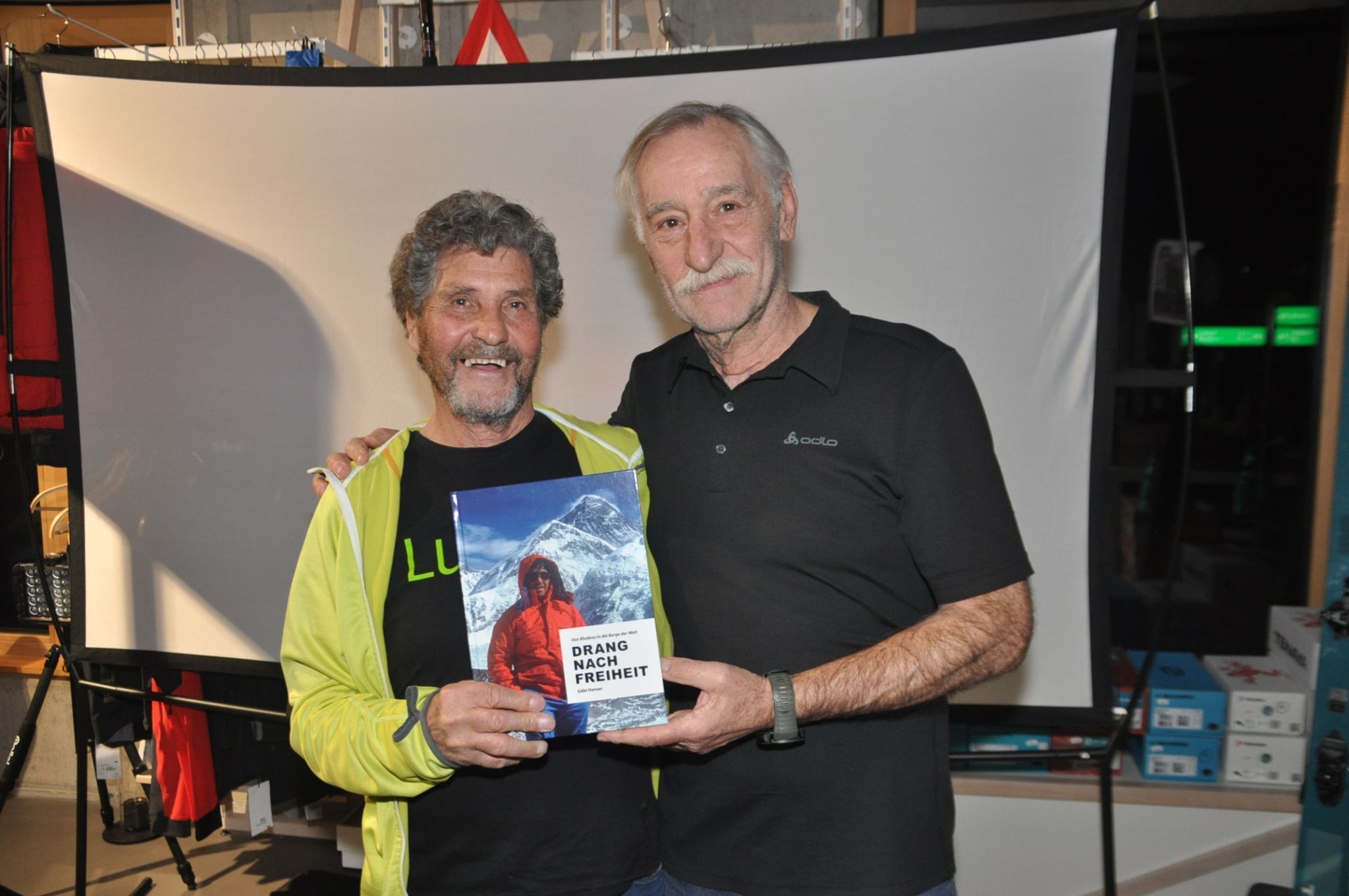 v.li.: Gäbi Hanser und Sigi Schwärzler