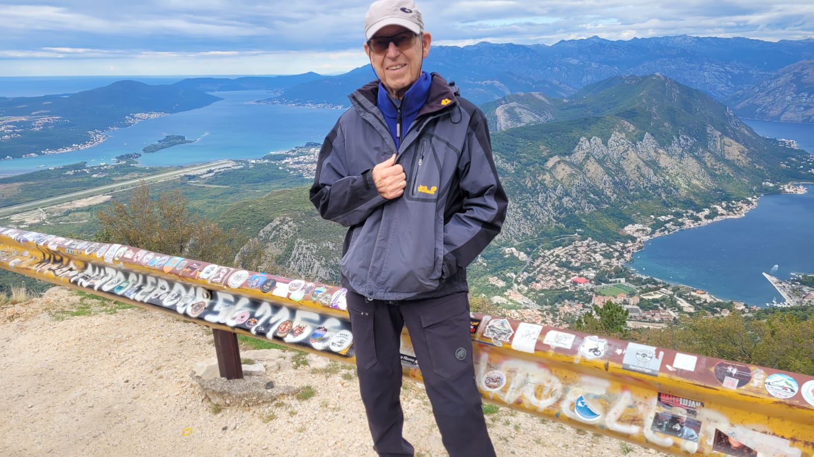 Noch mit 87 Jahren war Rudolf Klas in Montenegro unterwegs.