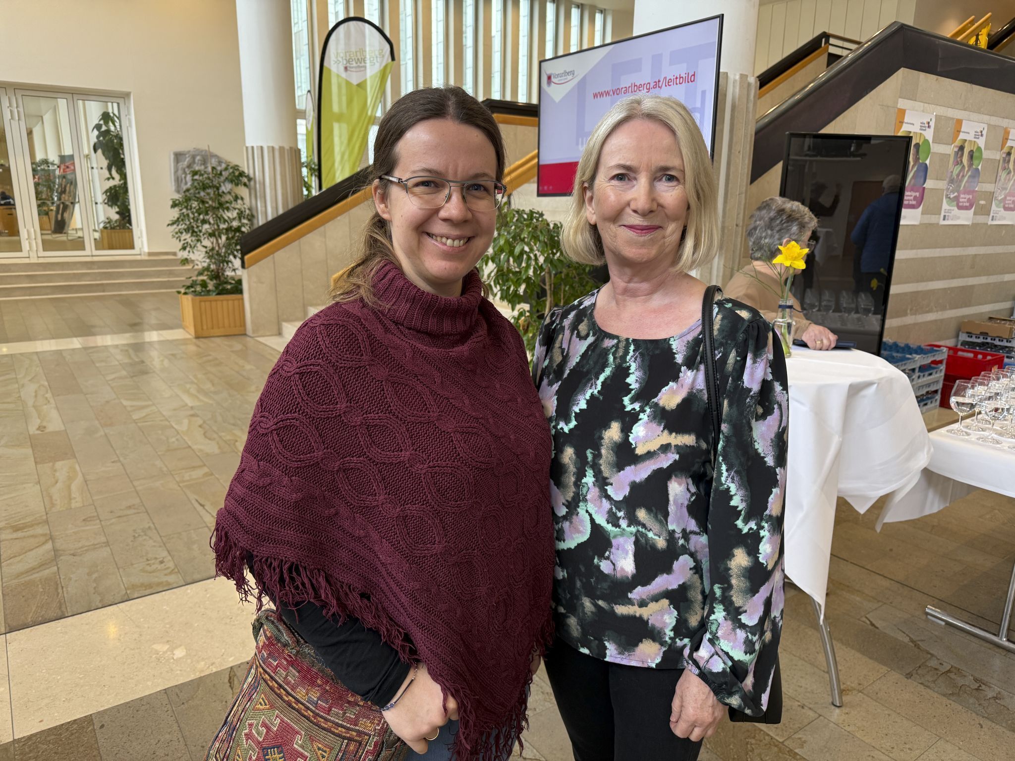 Rebecca Toprak kam mit Rosmarie Kempter ins Landhaus