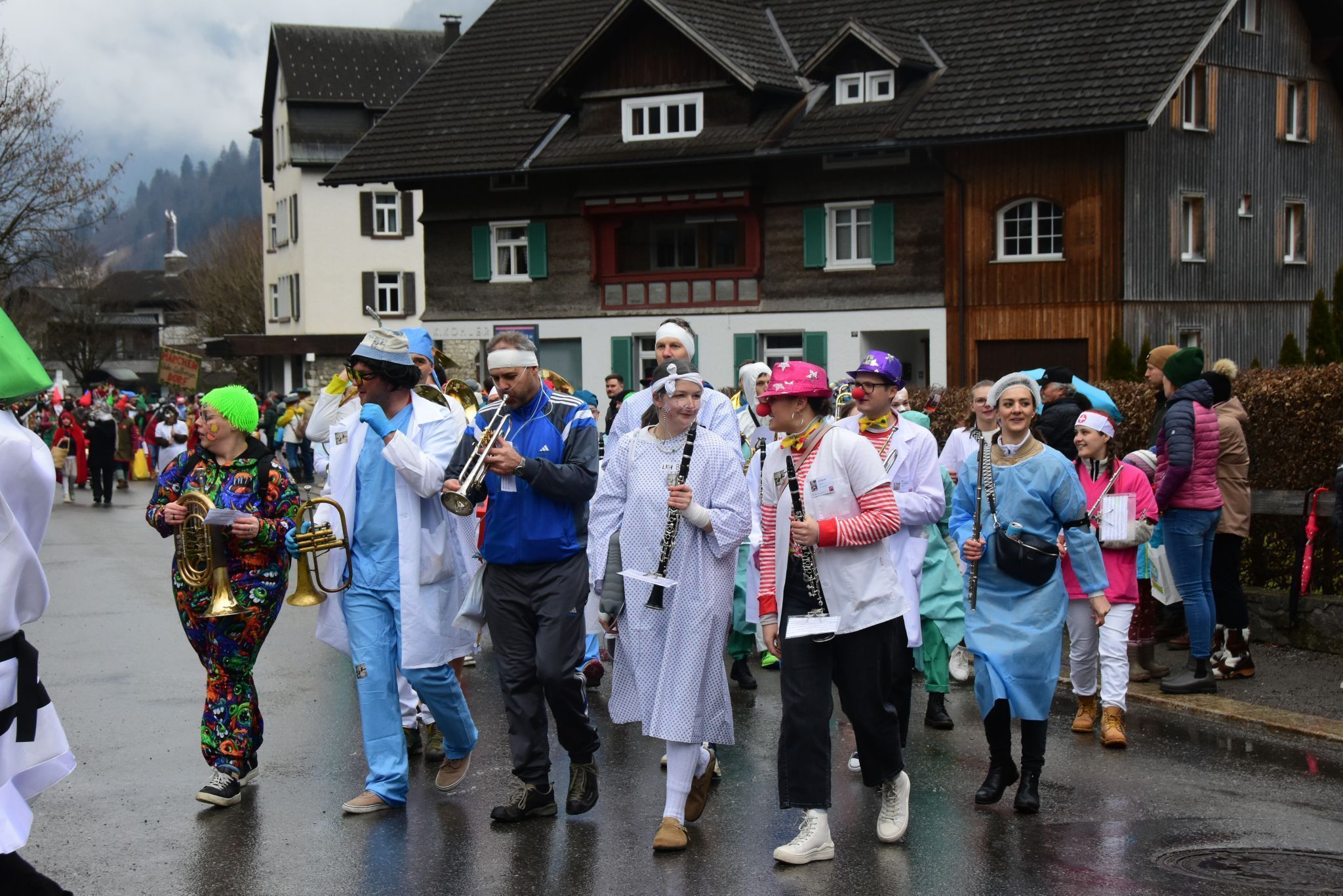 Bilder vom Unzug in Bezau (Bildergalerie)