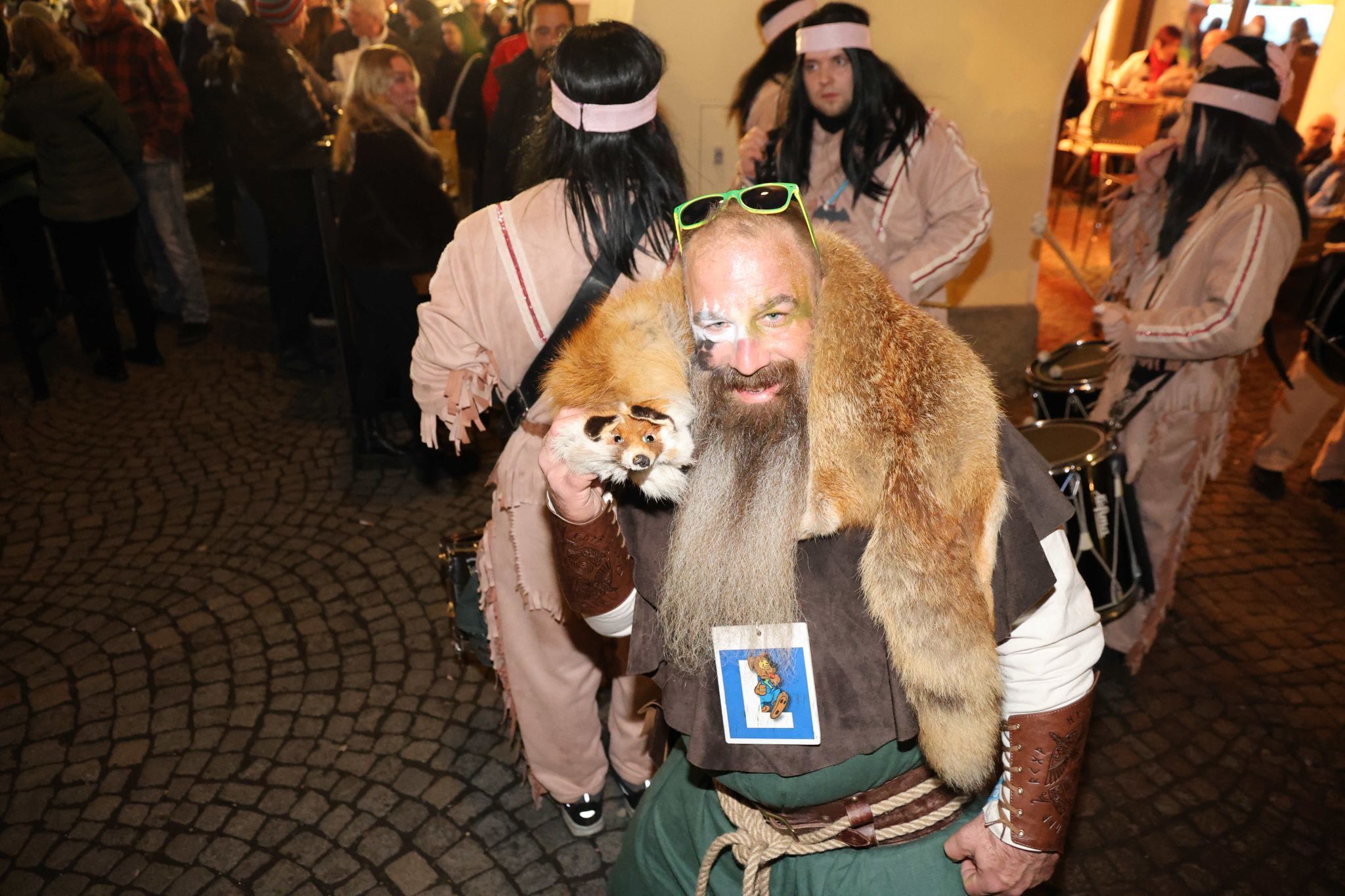 Narrenmesse im Feldkircher Dom und Gugga-Spektakel in Feldkirchs Innenstadt (Bildergalerie)