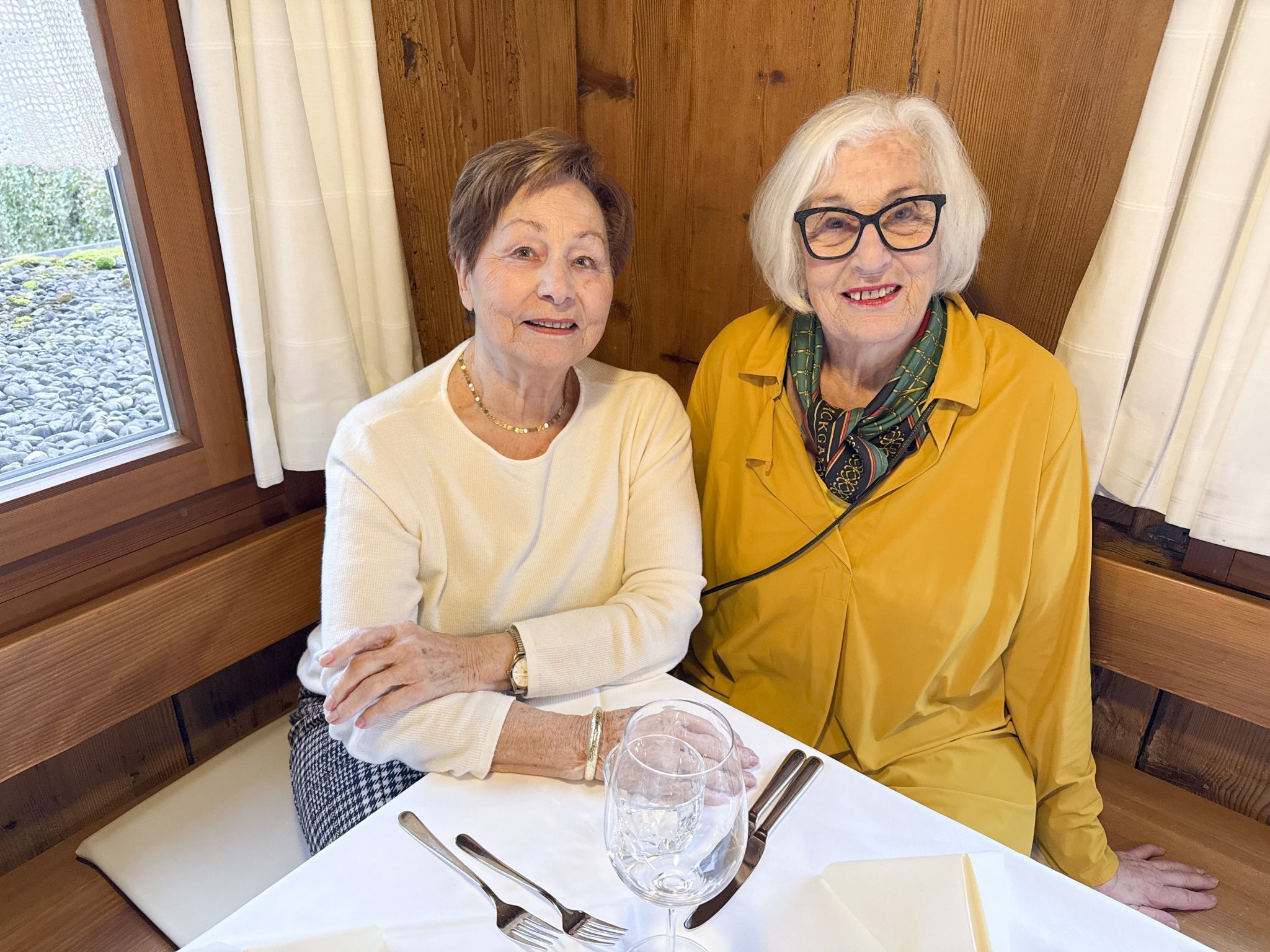 Heidi Lecher kam mit Schwägerin Gretl