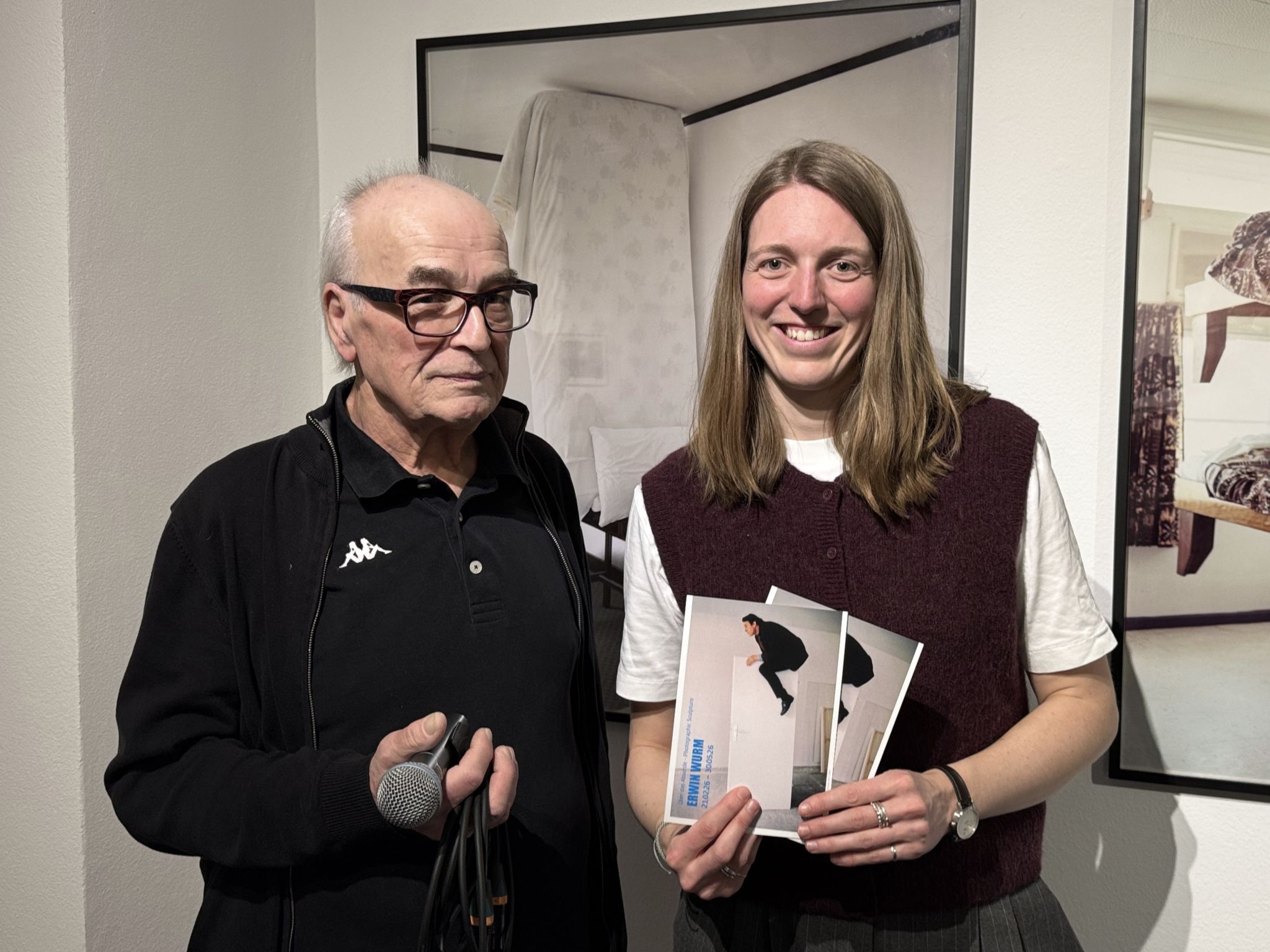 Organisationsteam: Christian Neunteufel und Isabelle Drexel.