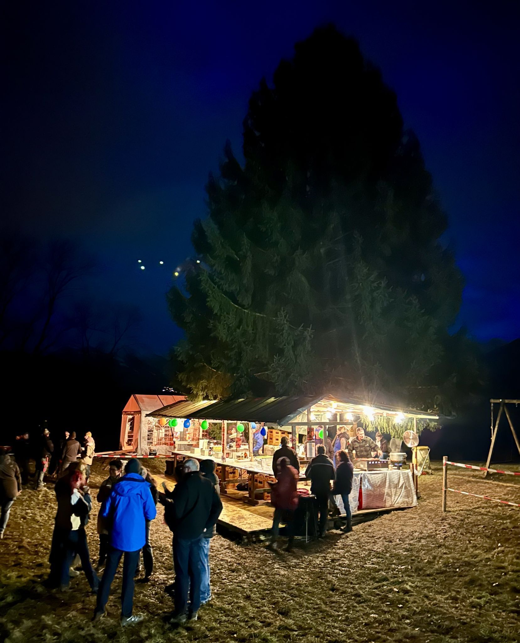 Die Bewirtung ist bereit!