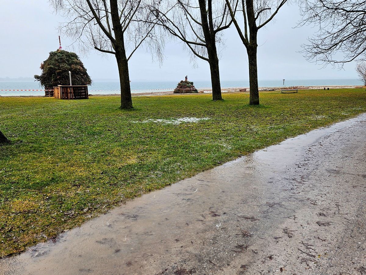 Impressionen vom Funkenabbrennen in Lochau am See und am Berg (Bildergalerie)