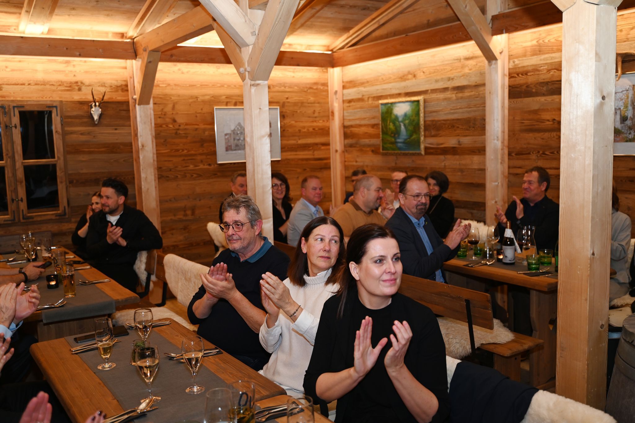 Die Gäste wurden im Gasthof Hirschen verwöhnt.