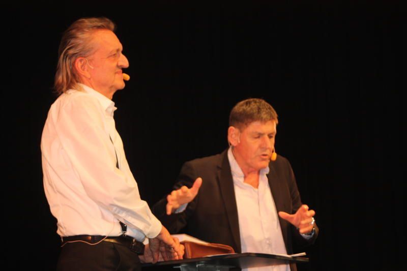 Markus Linder und Jörg Adlassnigg. 