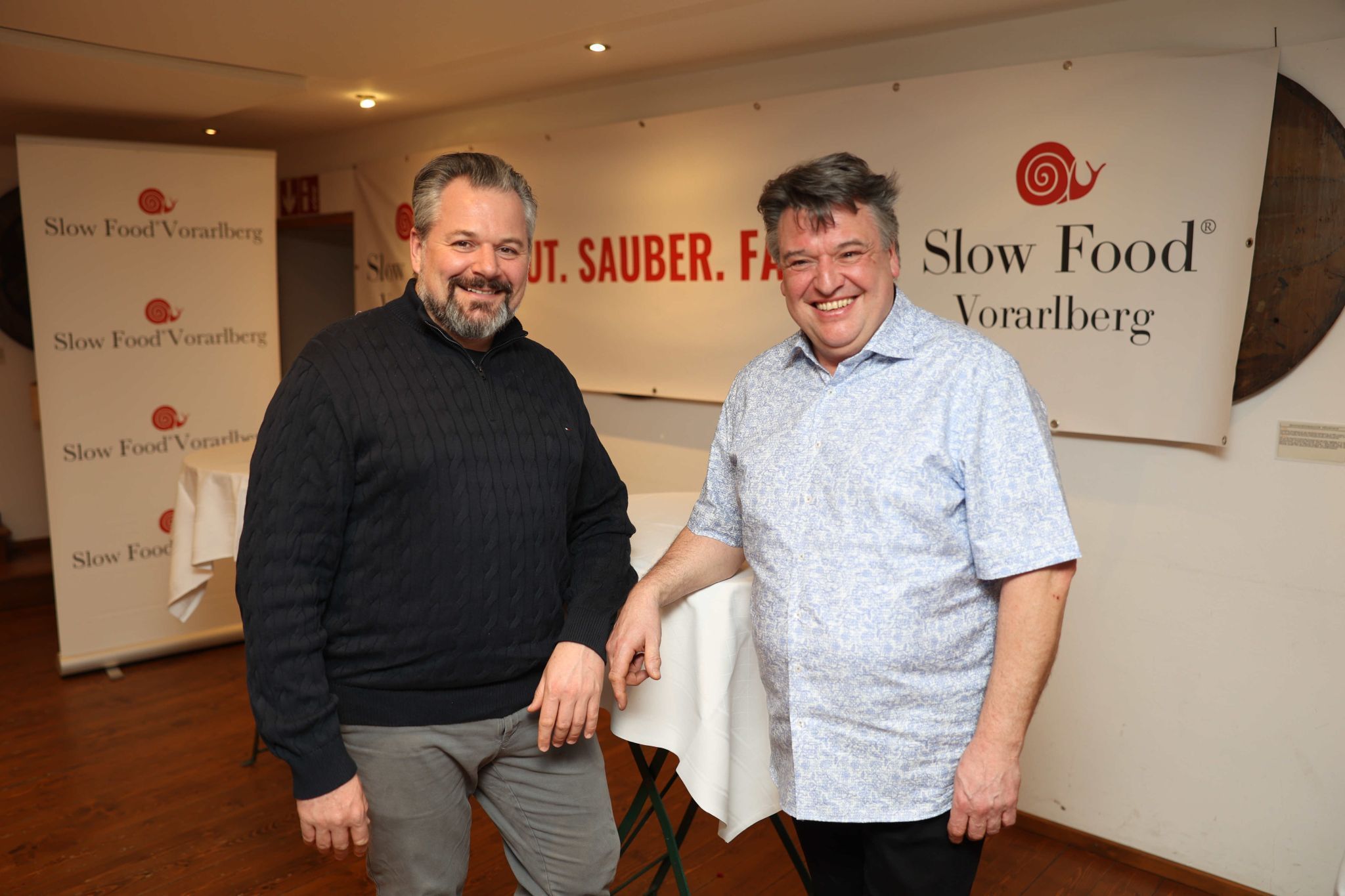 Dietmar Fröhlich und Valentin Bargehr.