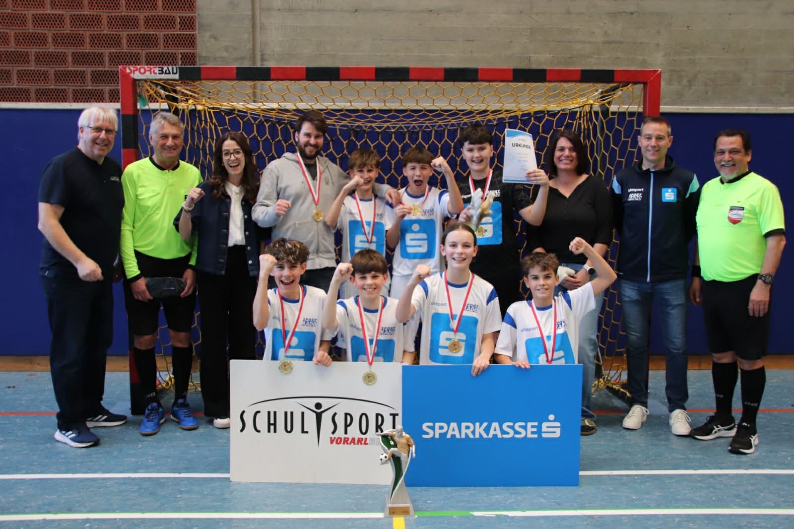 BG Feldkirch holt sich erneut den Futsal-Landesmeistertitel.PRIVAT
