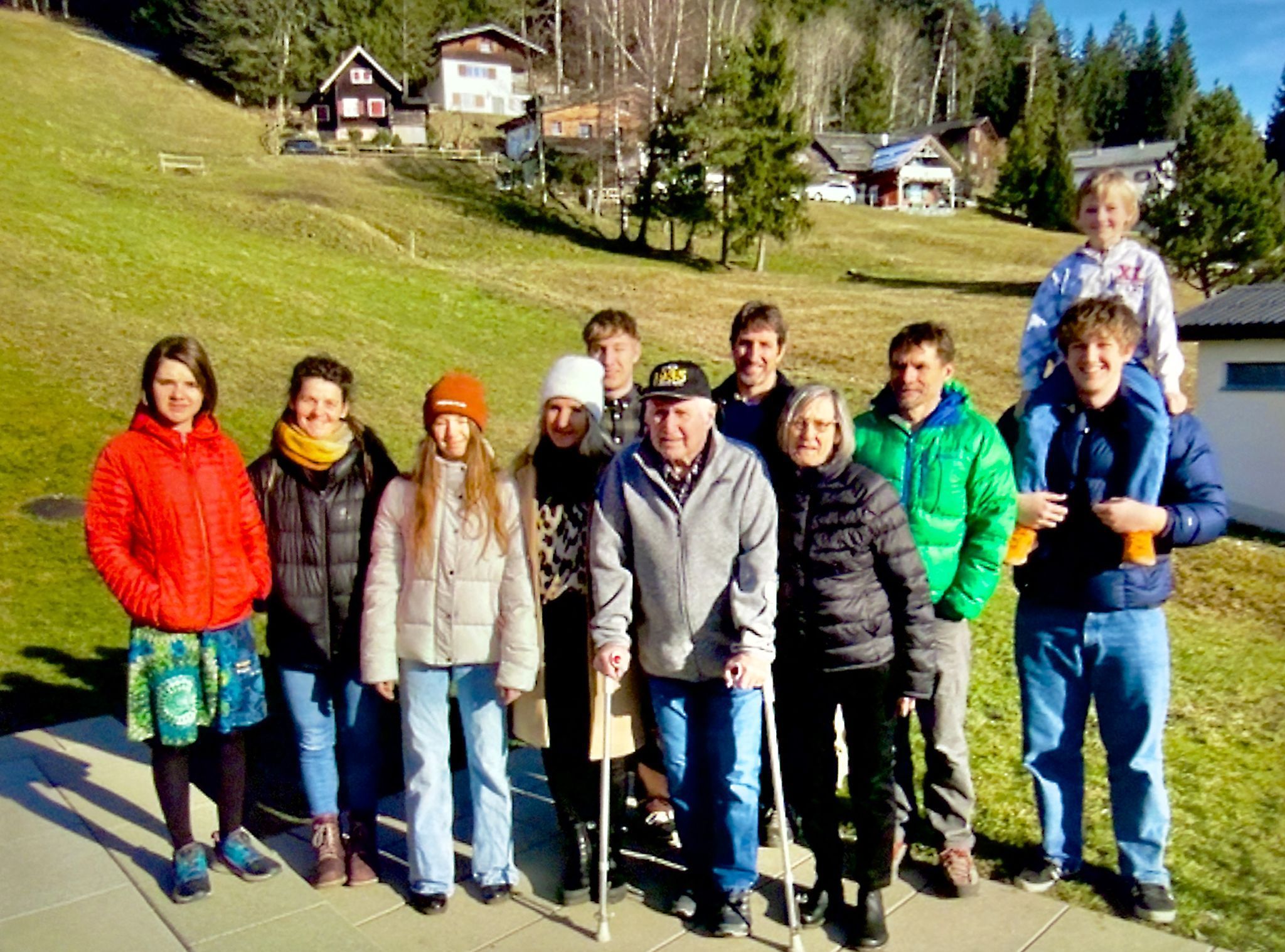 Siegfrieds Großfamilie zu seinem 90. Geburtstag 