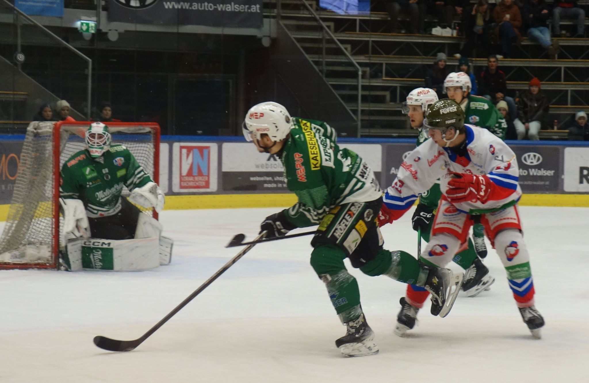 ECB-Goalgetter Roberts Lipsbergs machte gestern den Unterschied.