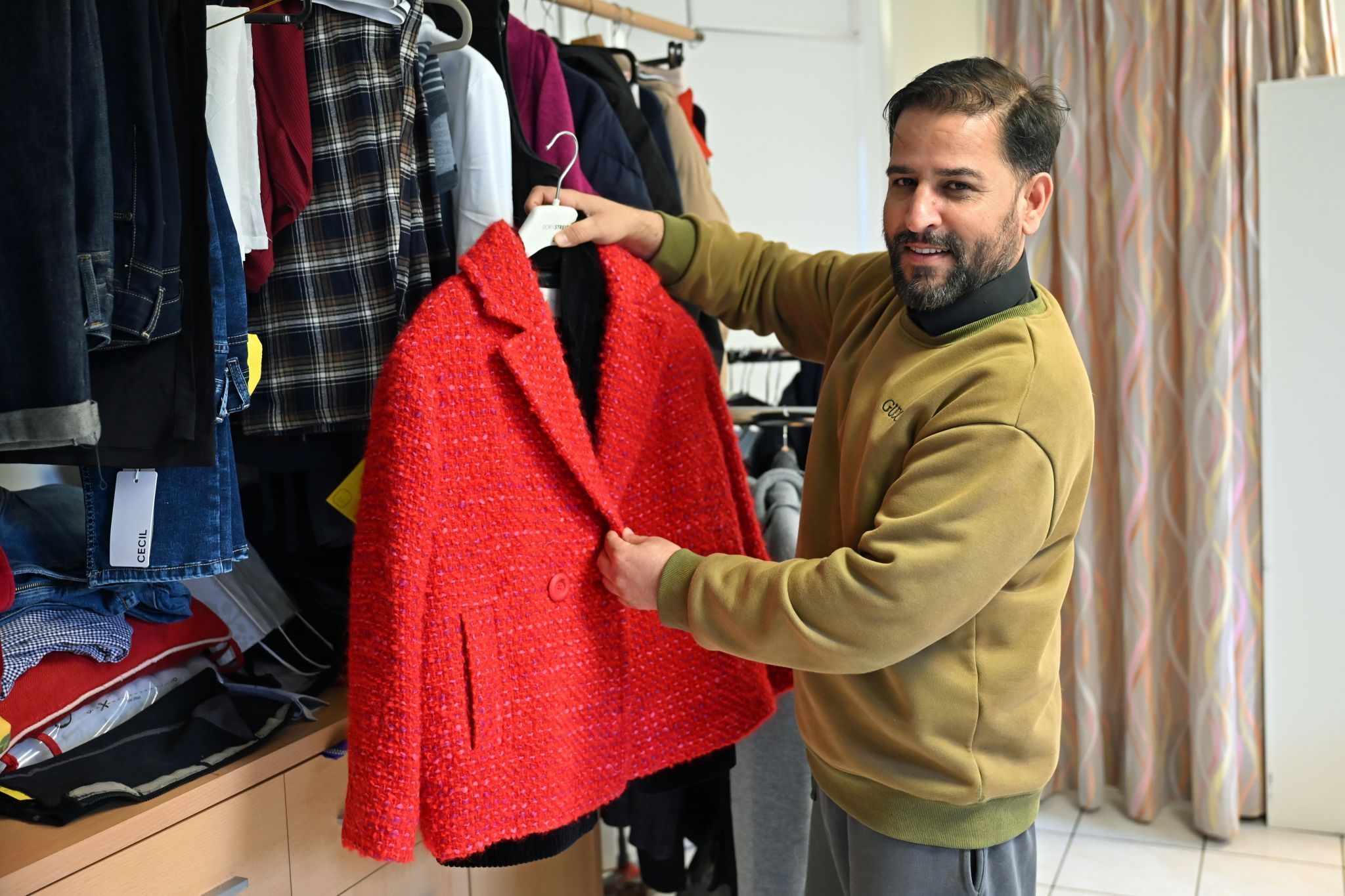 •	Für seine Kundinnen und Kunden macht Zia Malikzai vieles möglich.