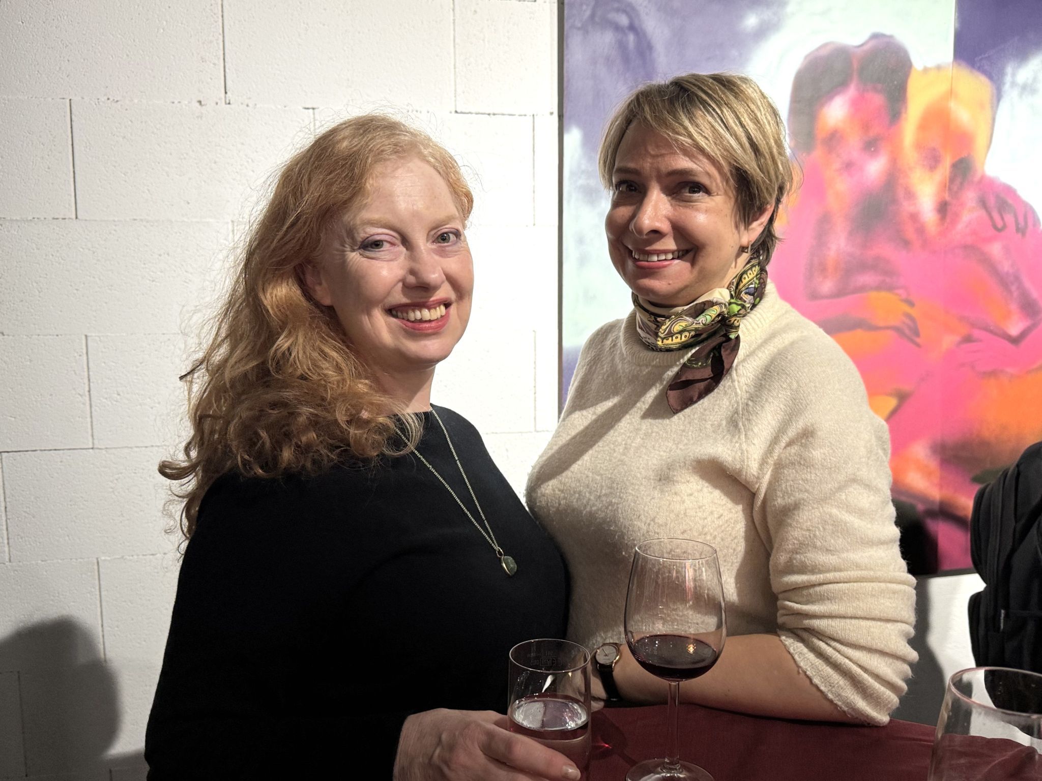 Im Publikum: Anke Rauthmann (Bregenzer Festspiele) und Petra Klose (Montagsforum).