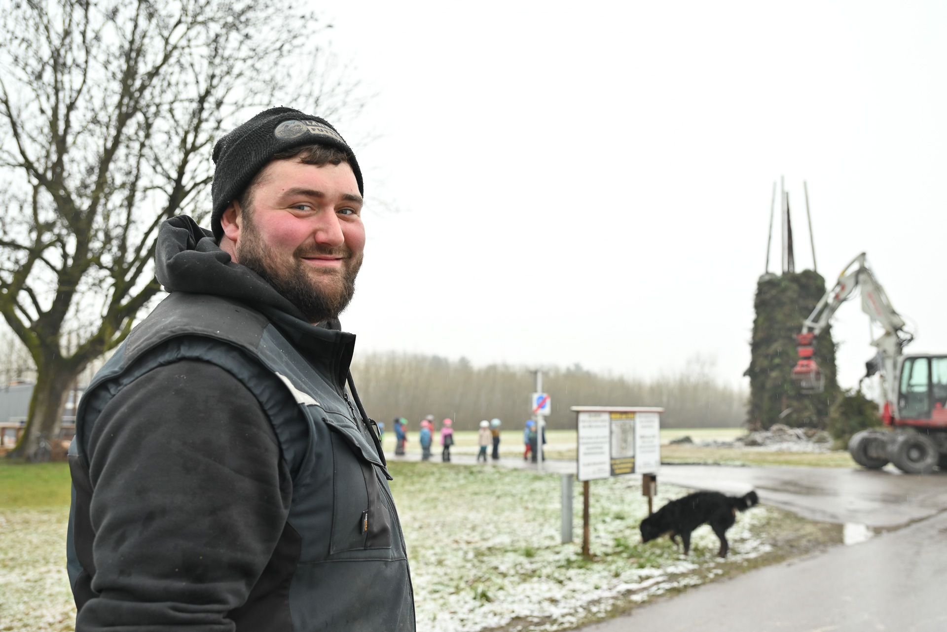 Alexander Nußbaumer freut sich am Samstag auf zahlreiche Besucher beim Eichele Funken.