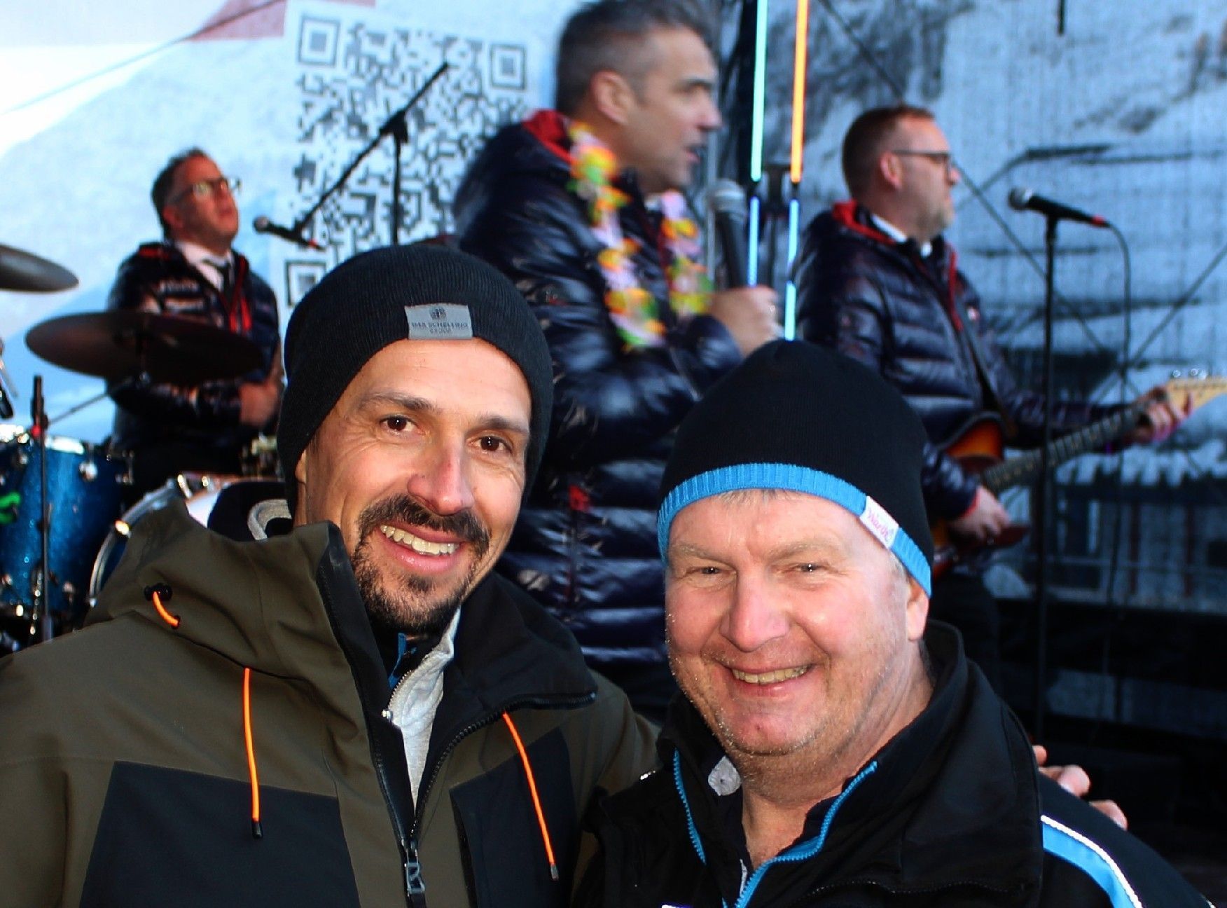 Schelling-Chef Christoph Geiger und Ski&Concert-Macher Günter Oberhauser hatten allen Grund zur guten Laune.   