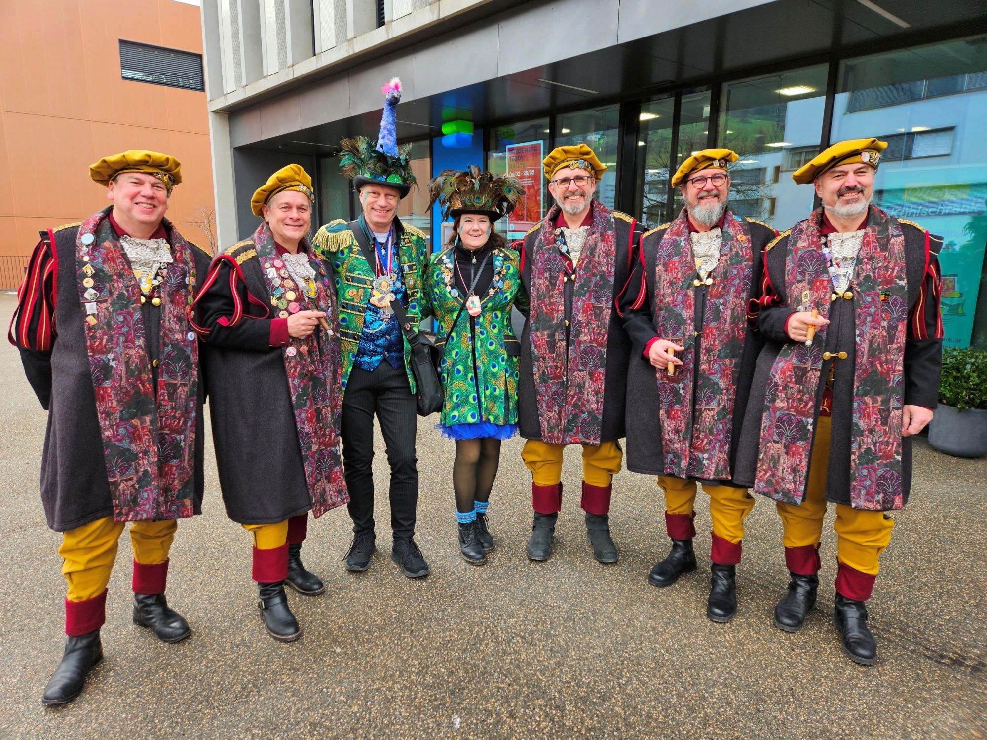 Bilder von der närrischen Machtübernahme mit „Bürgermeister-Absetzung“ in Lochau. (Bildergalerie)