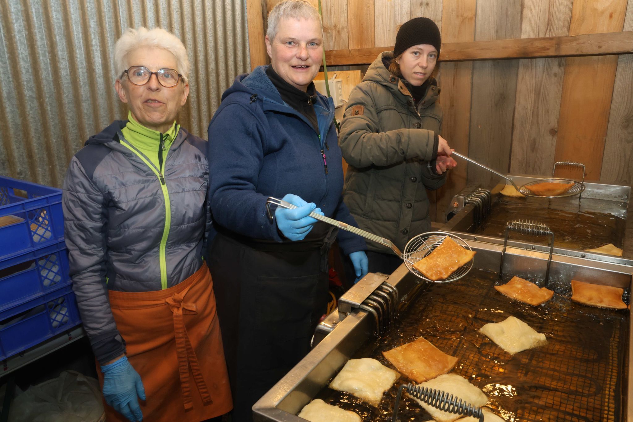 Bernadette Heim, Lisi Bitsche und Isabelle Heim.