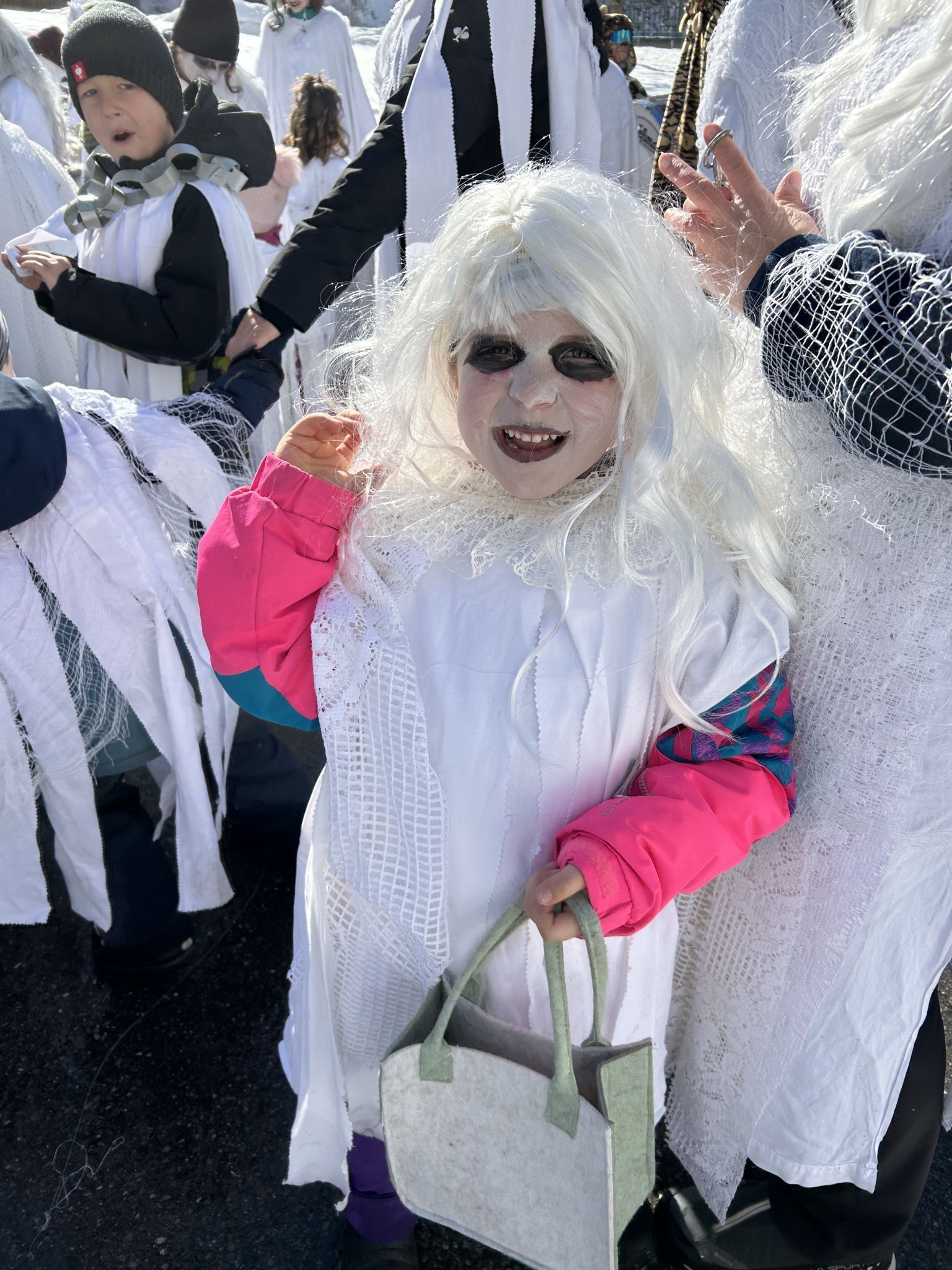 Auch die 6jährige Isabella hatte viel Spaß.