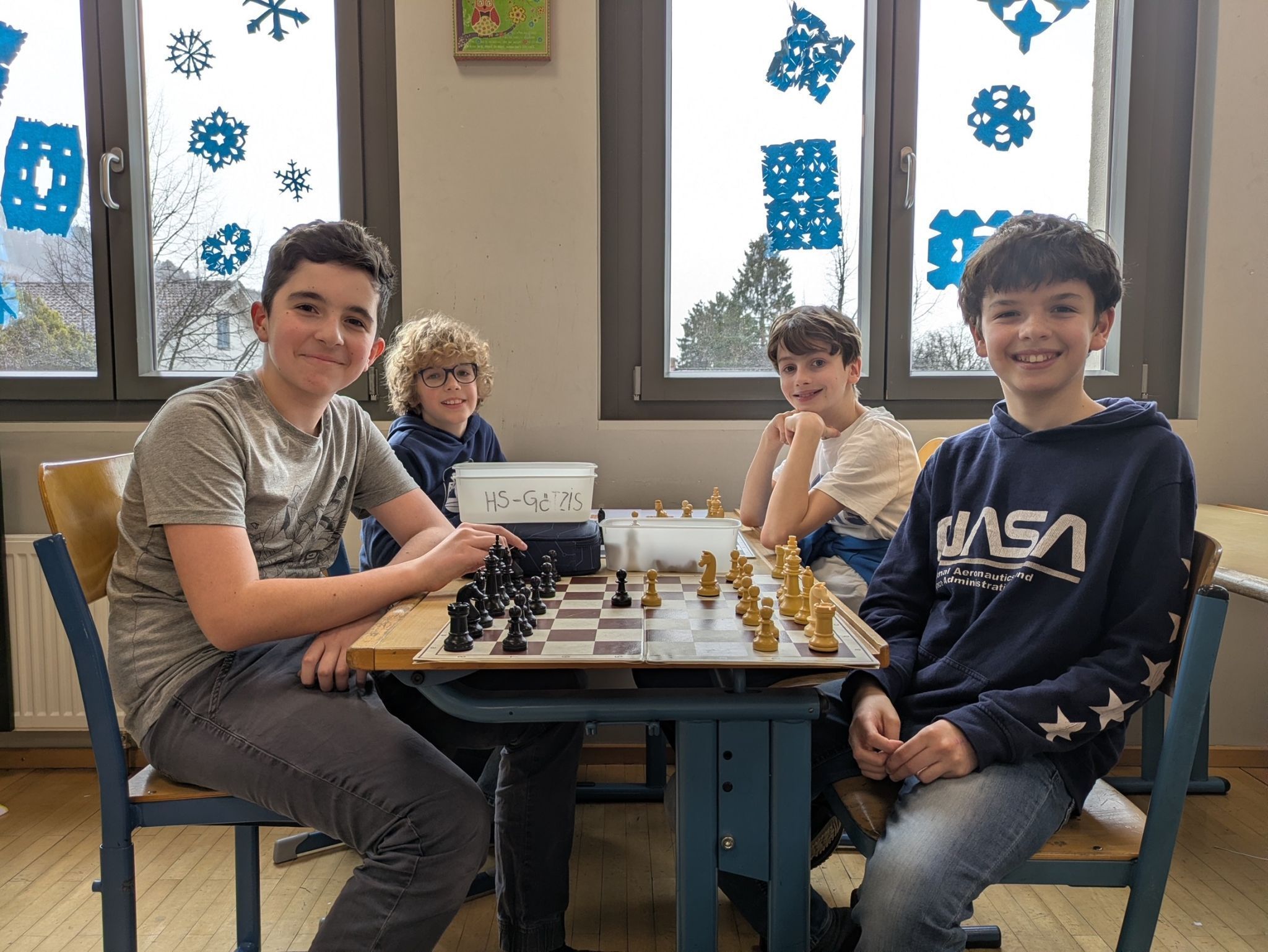 Gute Schüler im Bereich Schach gibt es in Götzis.