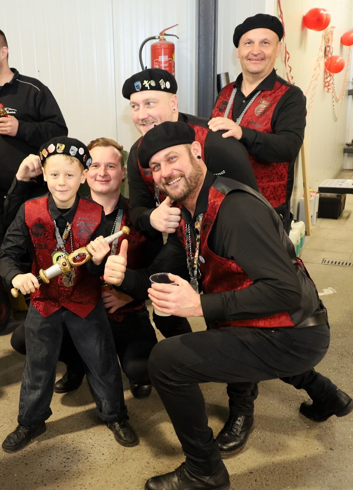 Geschafft! Jungschalmei Liu hat das Zepter von Prinz Oliver