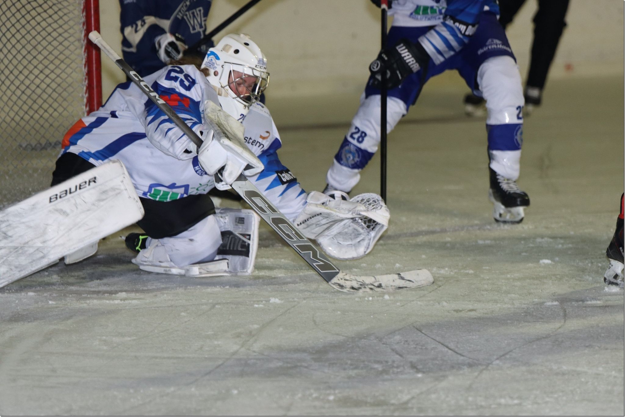 Sabrina Kühne in Aktion.