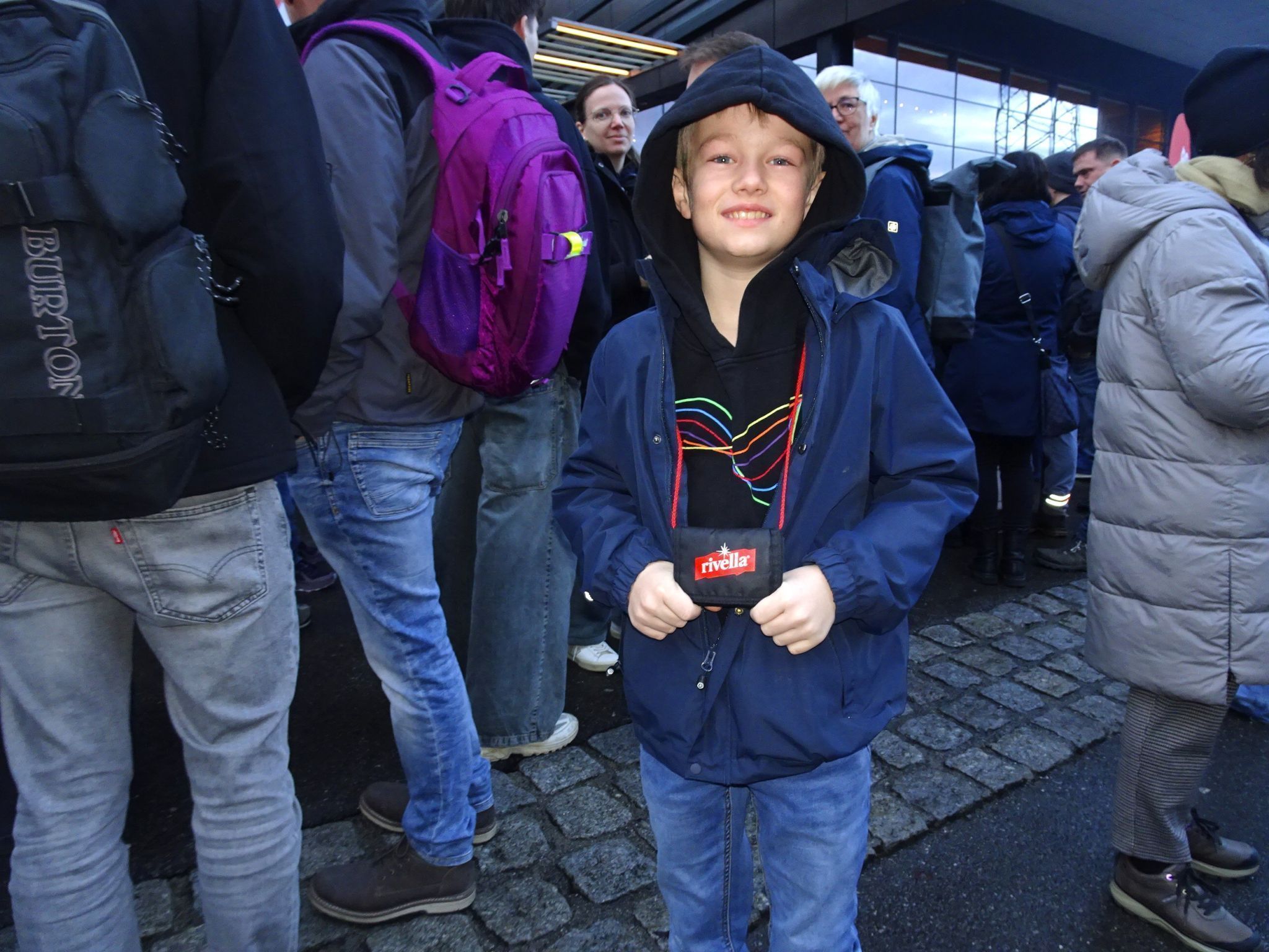 Paul Hämmerle gehörte zu den jüngeren Schnäppchenjägern, die sich den Dornbirner Flohmarkt nicht entgehen ließen.