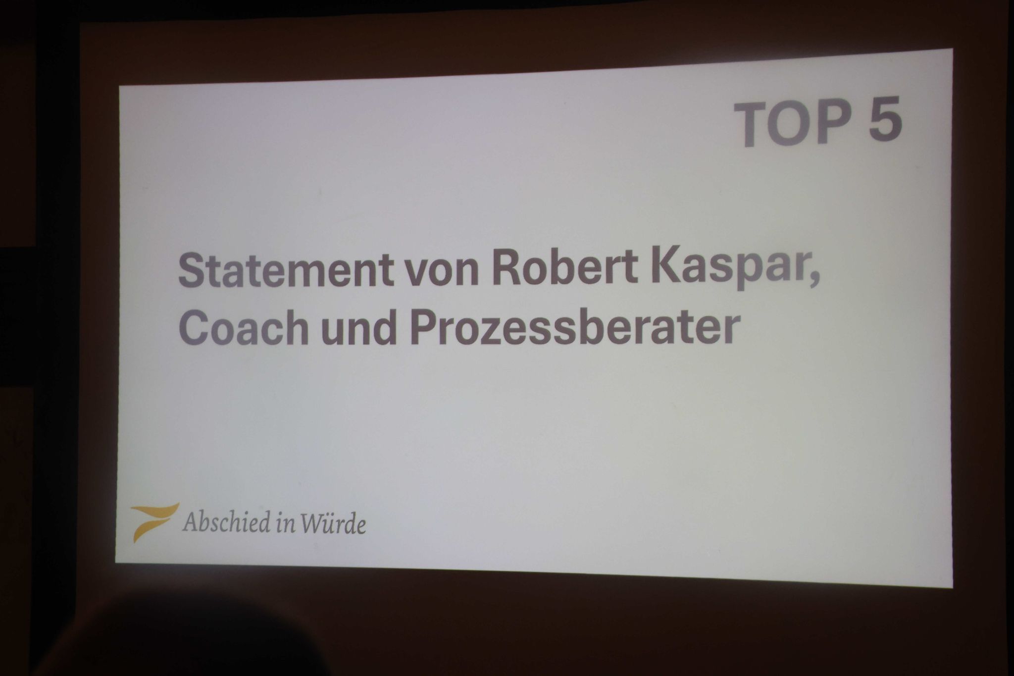 Eindrücke von der 19. Mitgliederversammlung des vereins 