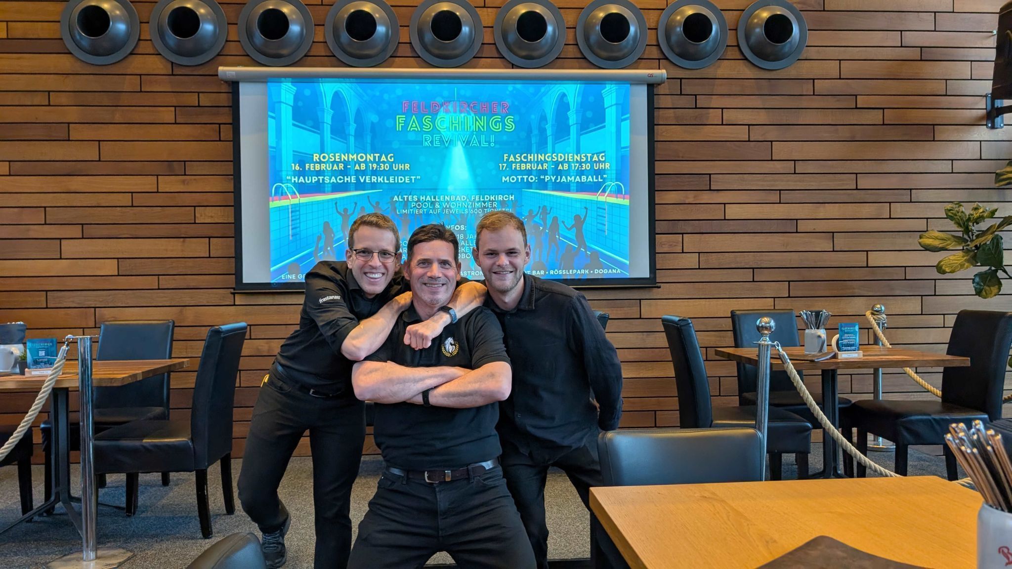 Manuel Gallaun, Mike Häfele-Locher und Gregor Plankensteiner.