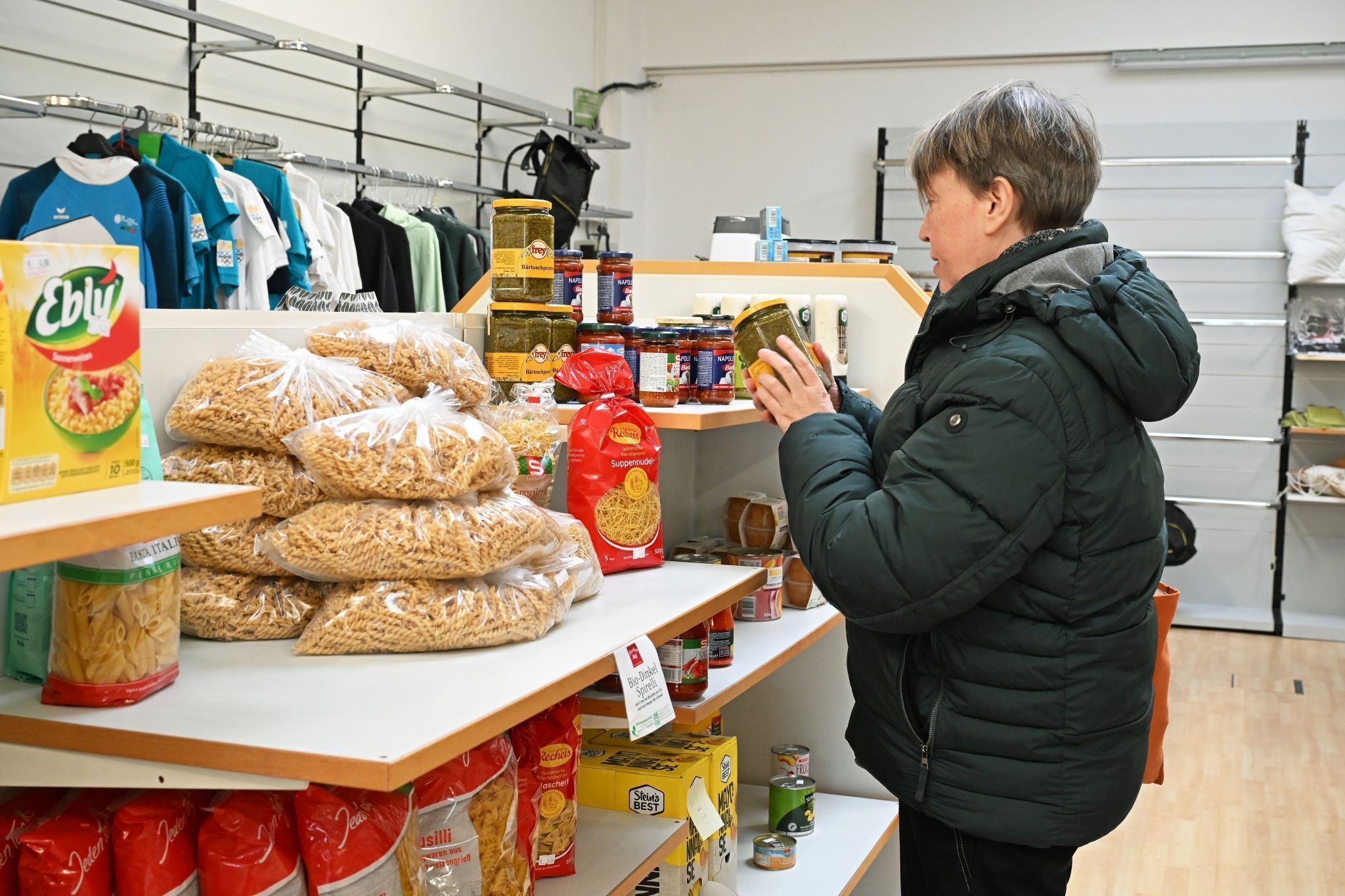 Das Angebot steht einem herkömmlichen Supermarkt in nichts nach.