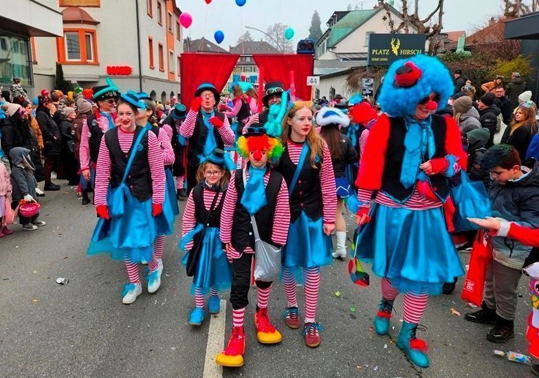 Impressionen vom Kinderfaschingsumzug in Lochau (Bildergalerie)