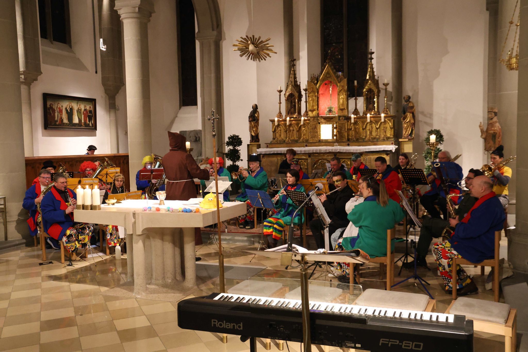 Narrenmesse im Feldkircher Dom und Gugga-Spektakel in Feldkirchs Innenstadt (Bildergalerie)